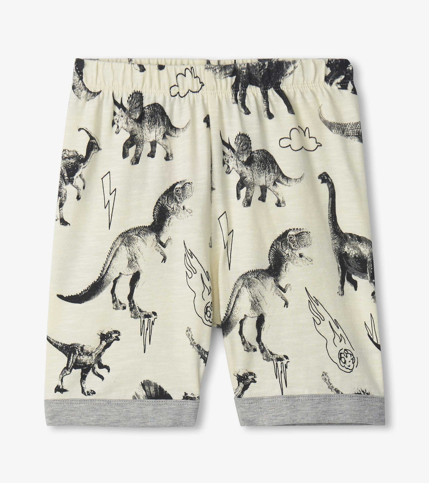 Pyjama court en coton extensible – Extinction des dinosaures