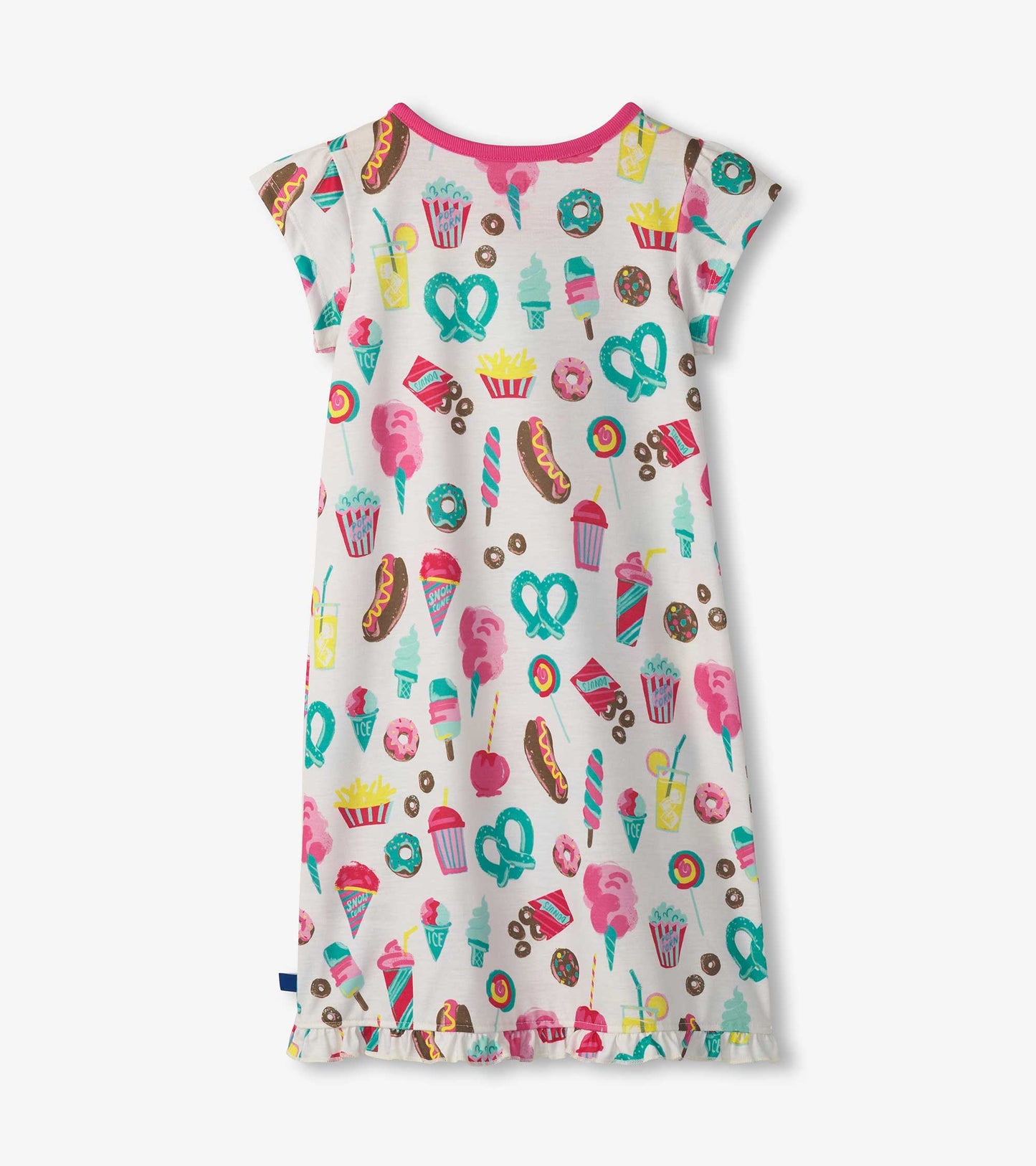 Chemise de nuit à ourlet volanté – Festival des délices