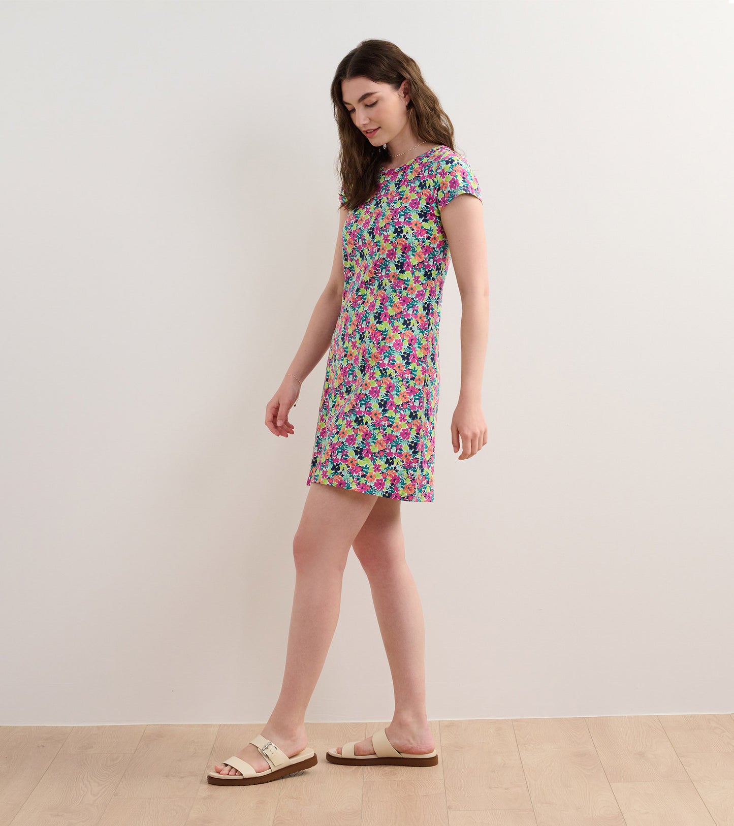 Cici A-Line Dress - Fresh Flowers