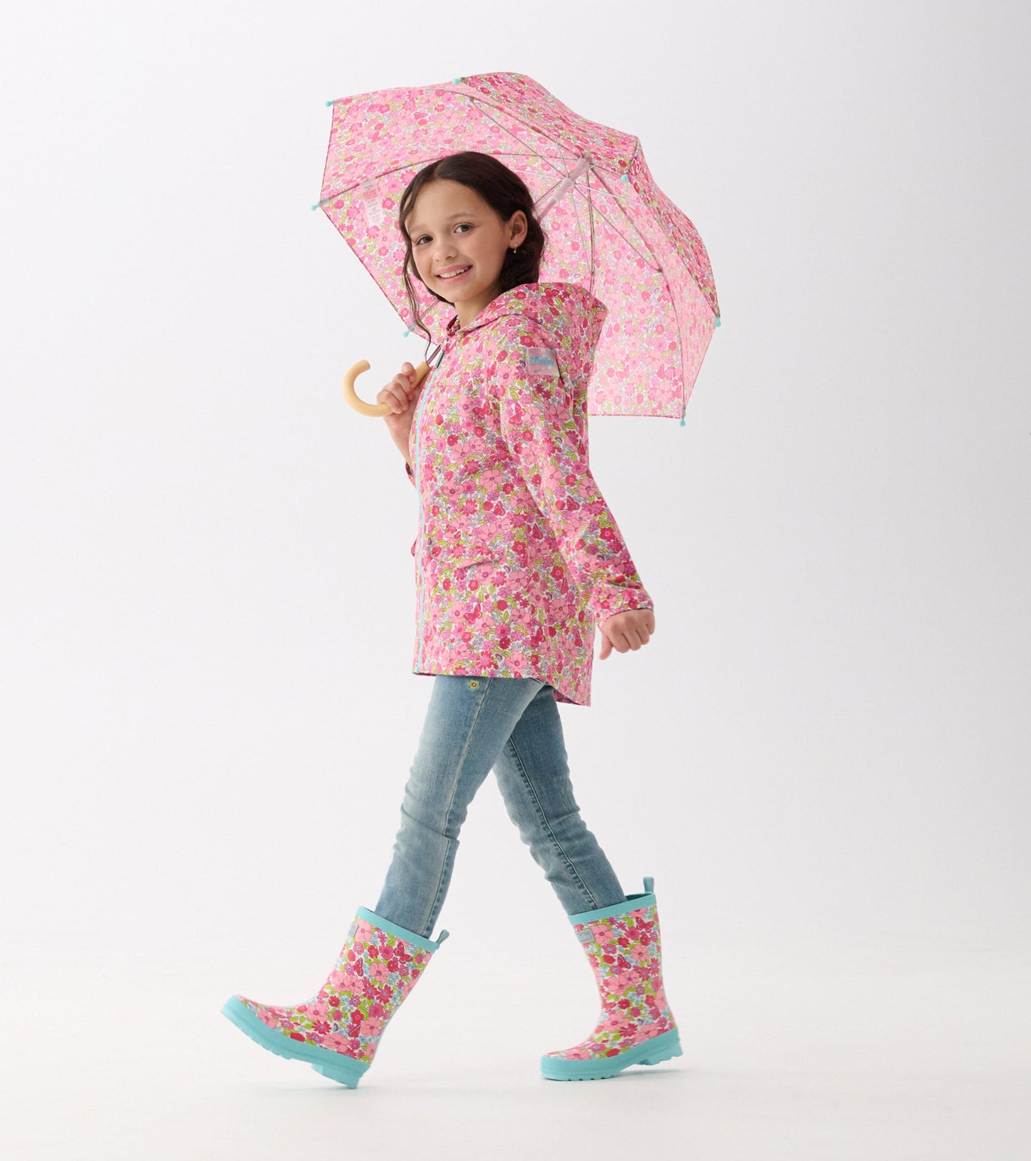 Parapluie – Fleurs stylées