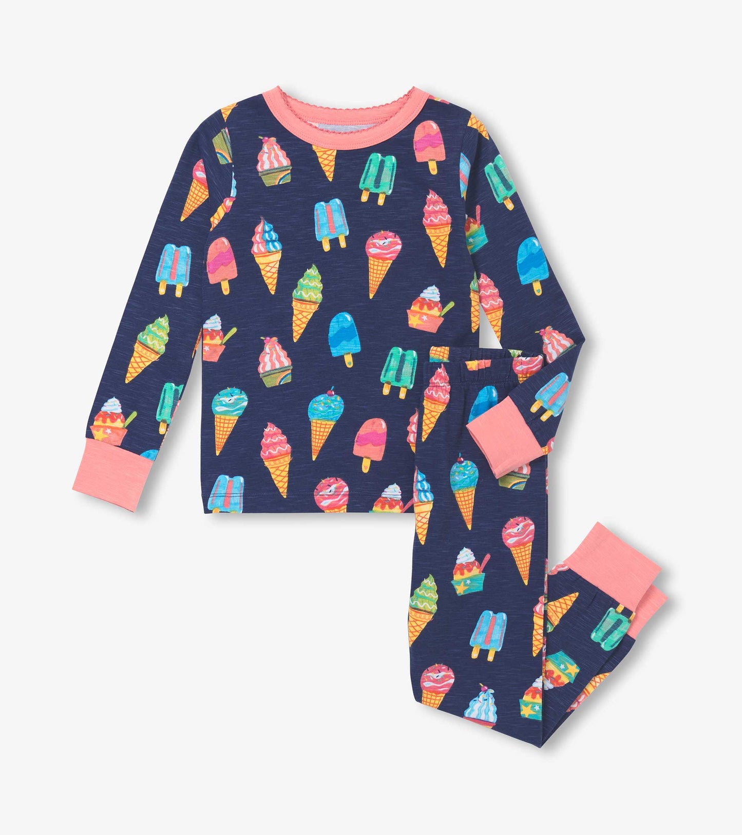 Pyjama en coton extensible – Cornets de glace