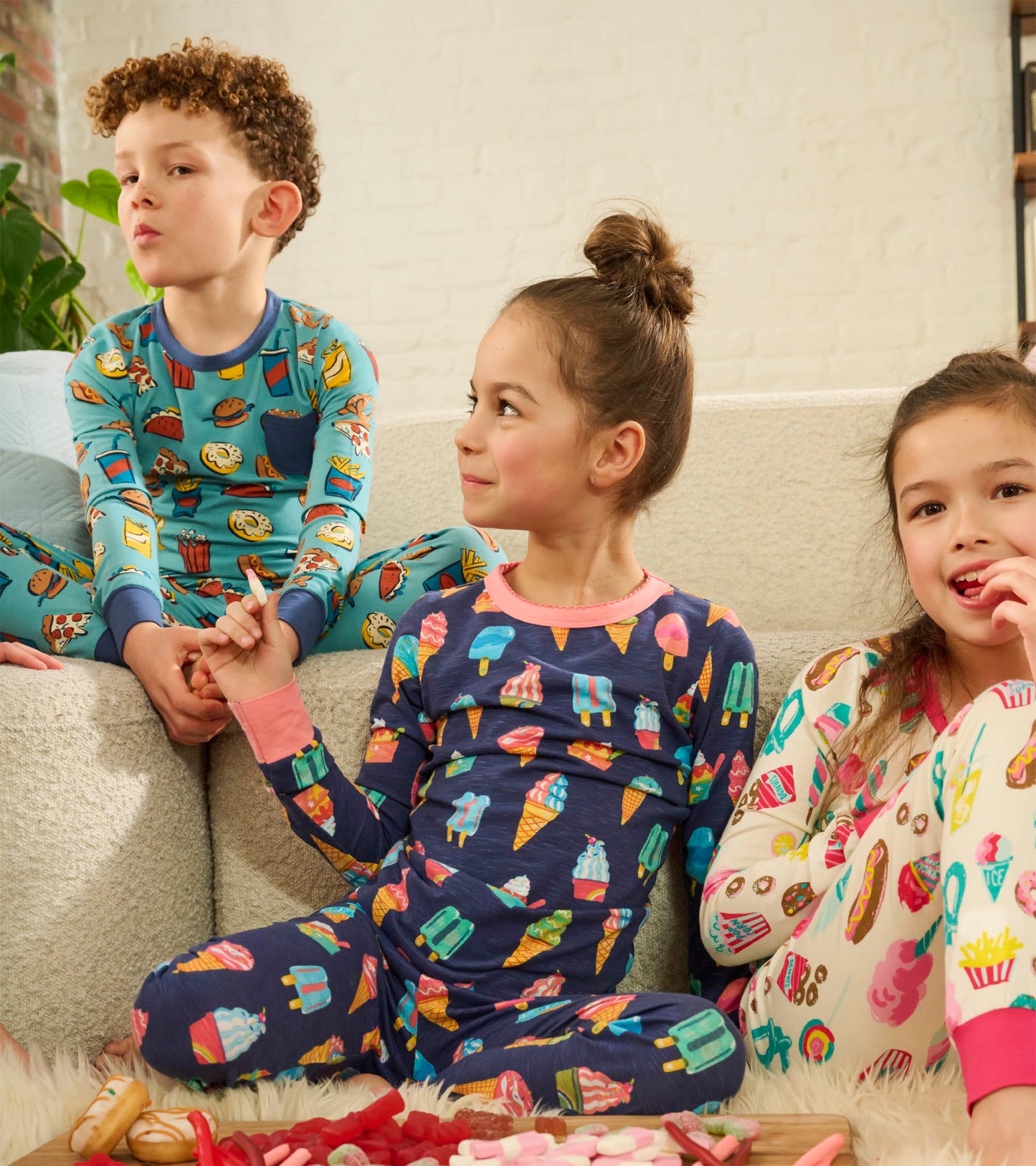 Pyjama en coton extensible – Cornets de glace