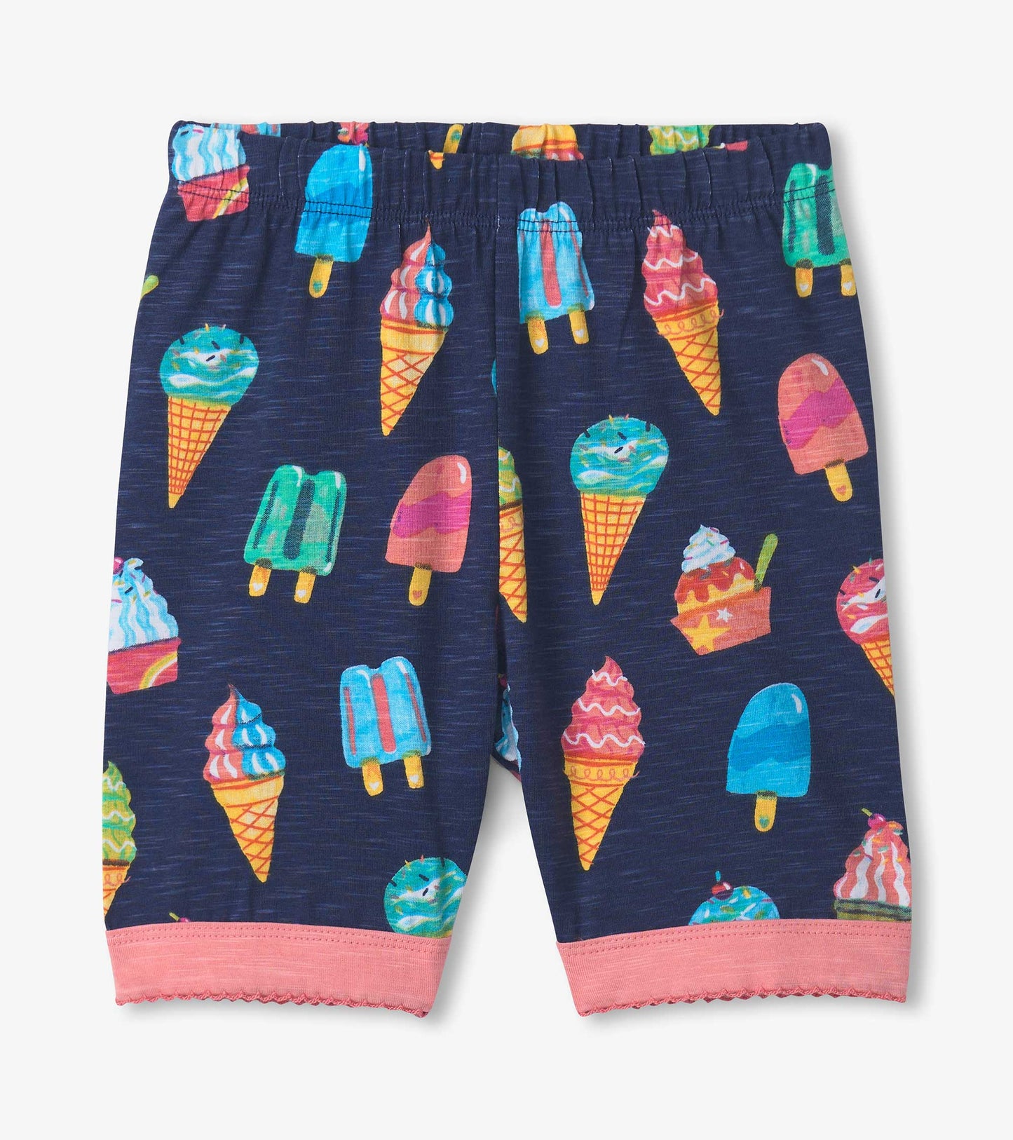 Pyjama court en coton extensible – Cornets de glace