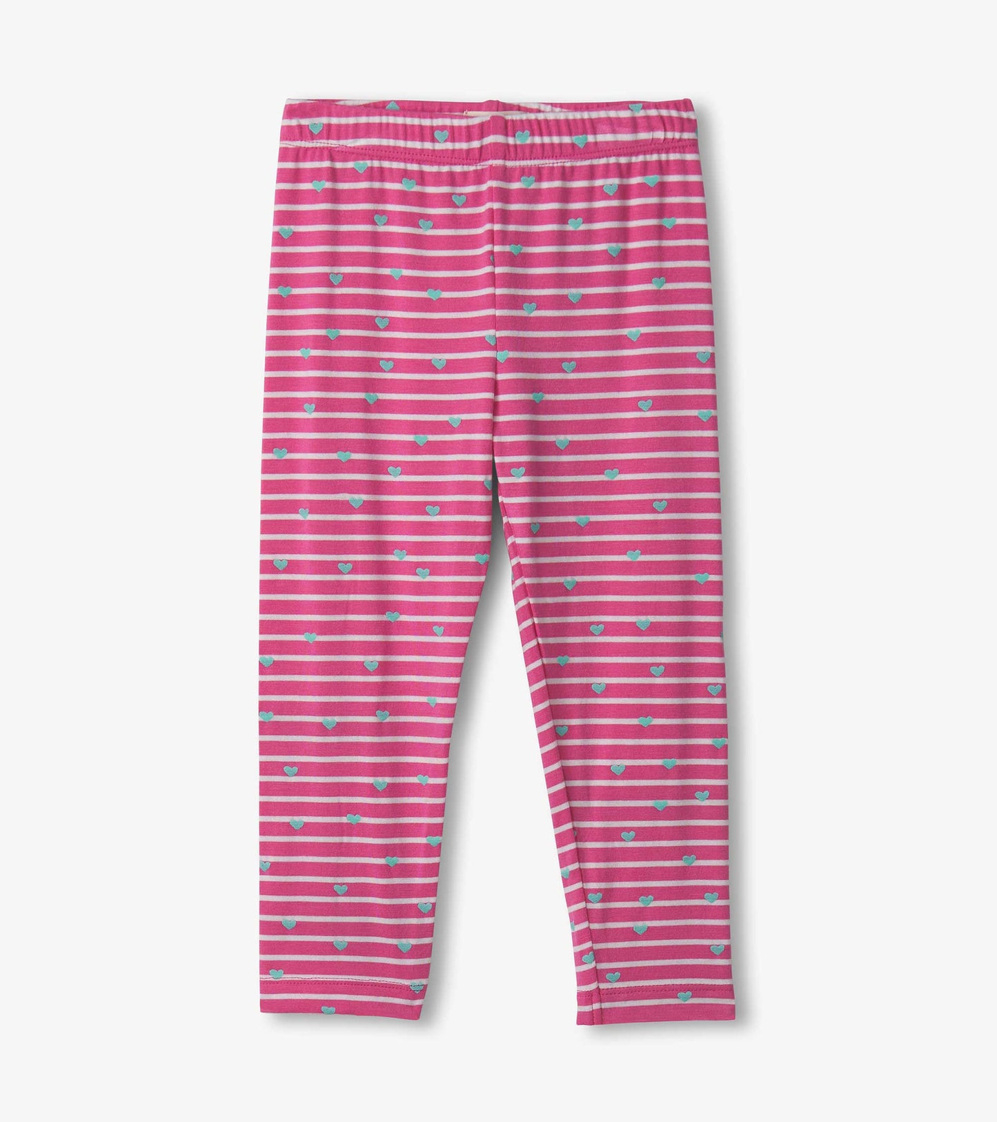 Baby & Toddler Girls Little Hearts Stretch Bamboo Leggings