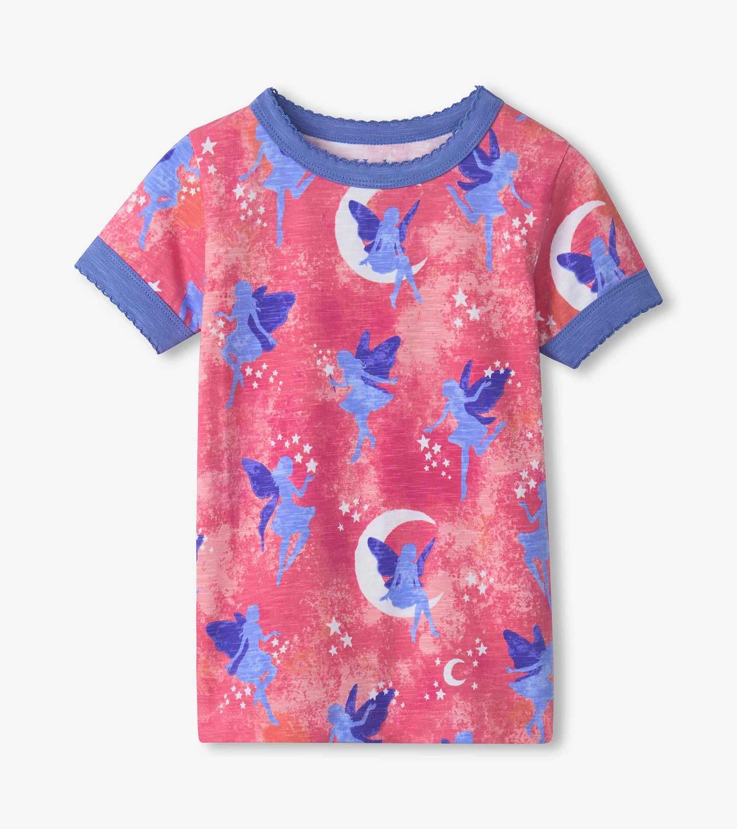 Pyjama court en coton extensible – Fées de la nuit