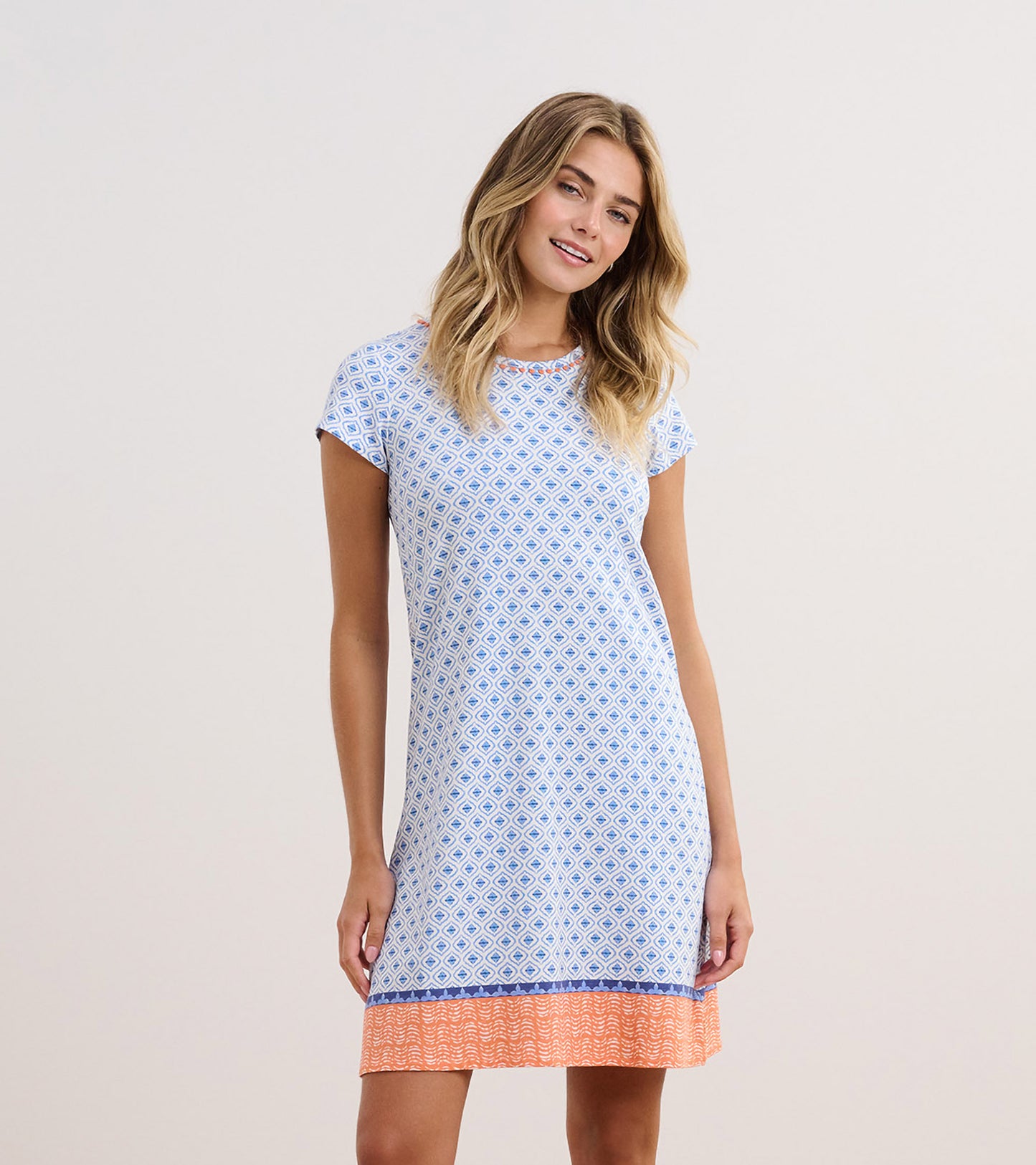 Cici A-Line Dress - Painted Petals