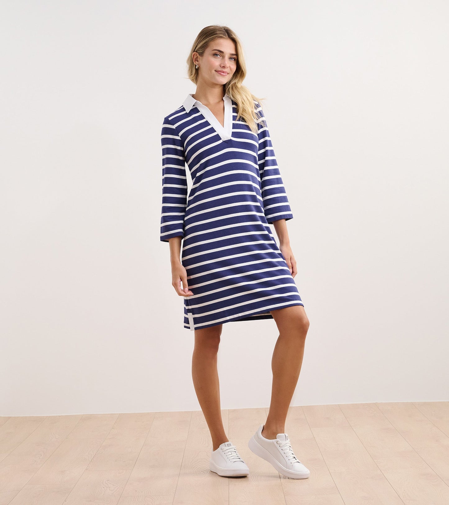 Taylor Dress - Nautical Stripes