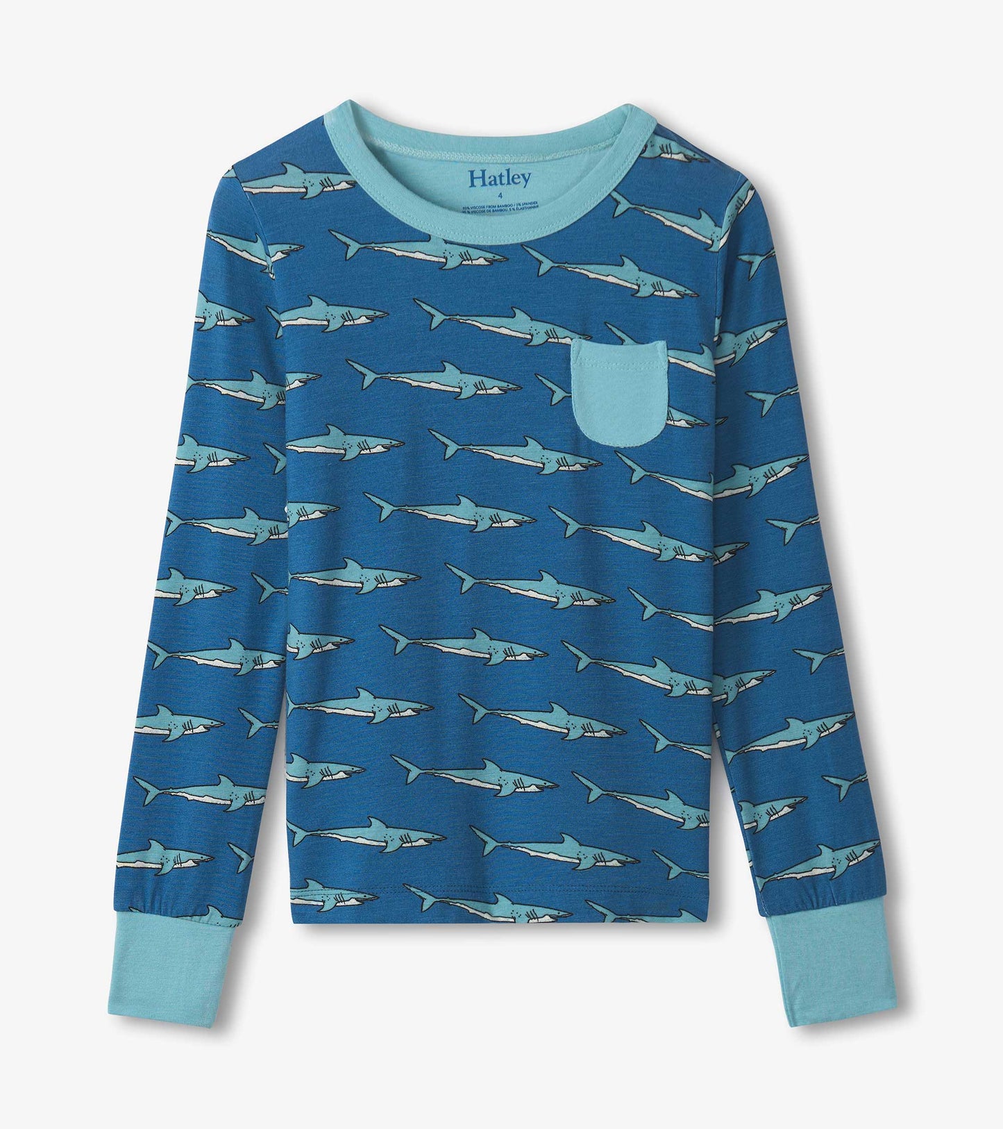 Pyjama en bambou – Bassin de requins