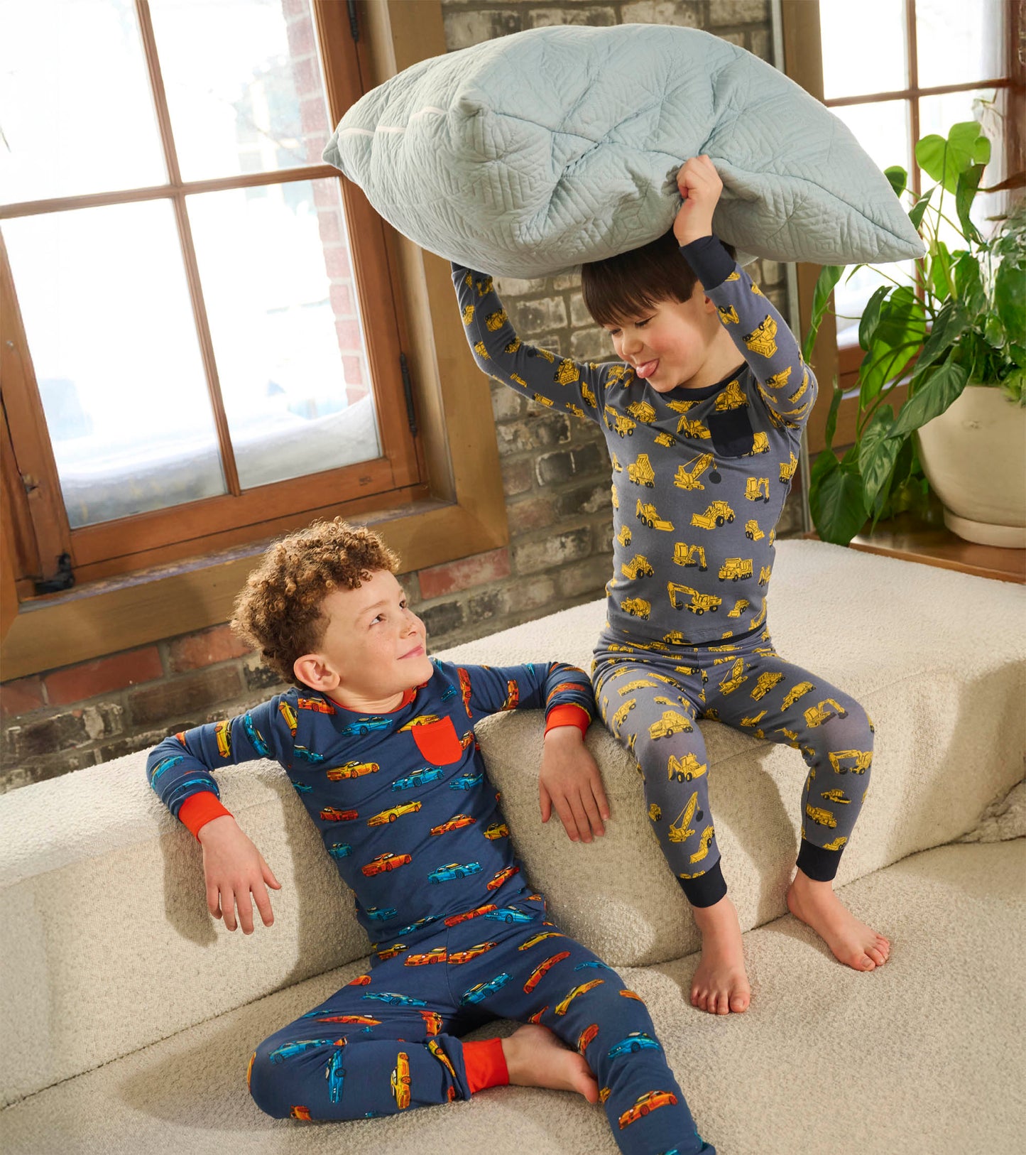 Pyjama en bambou – Voitures de course