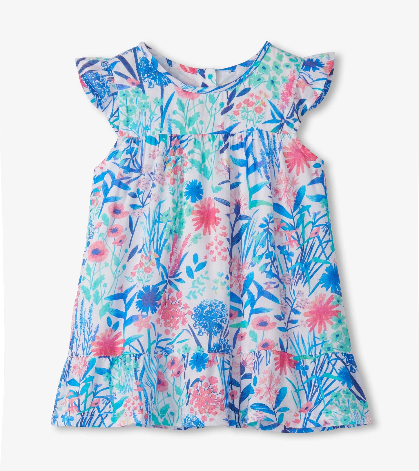 Robe volantée – Fleurs sauvages