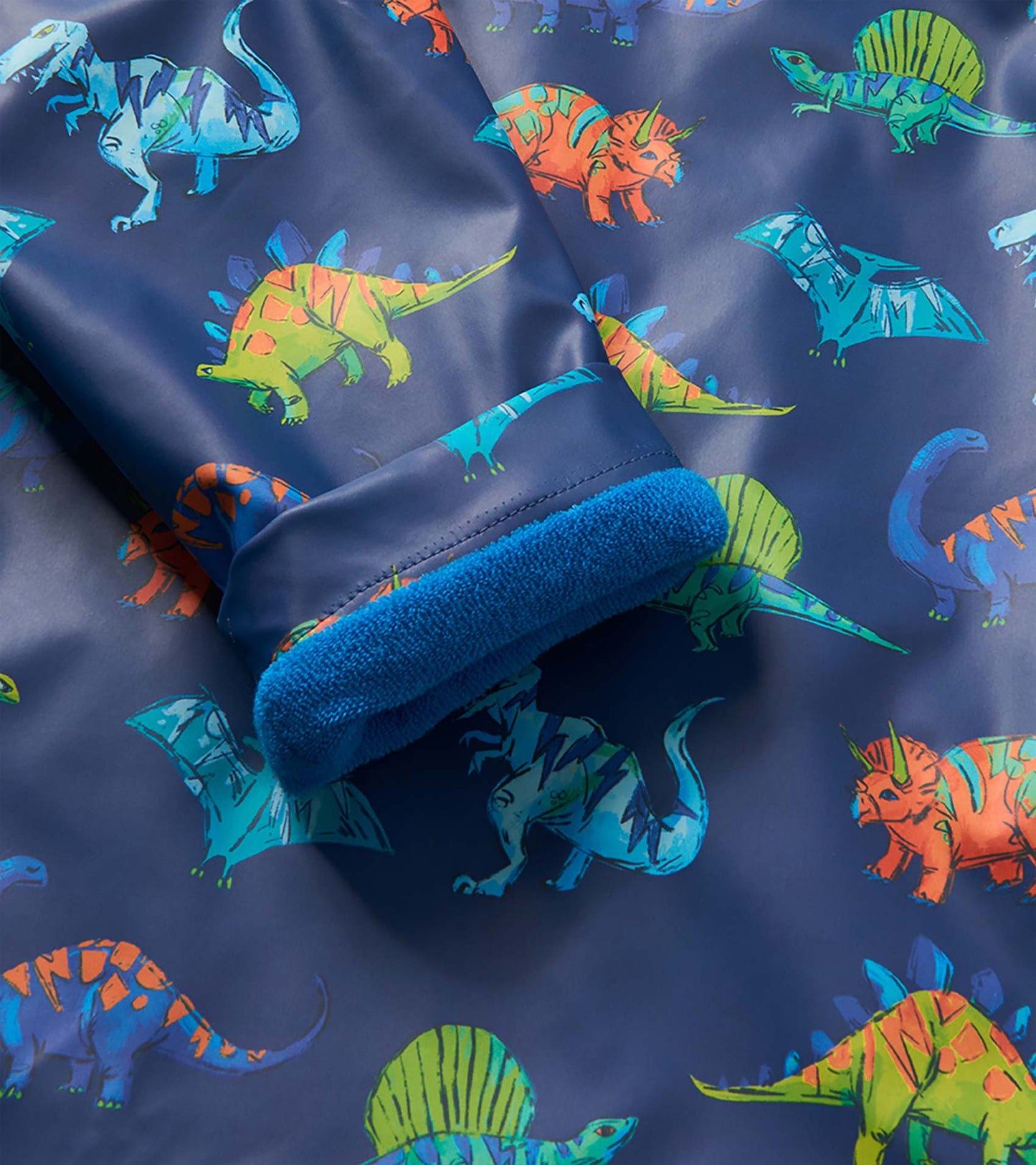 Imperméable à boutons-pression – Dinosaures en fête