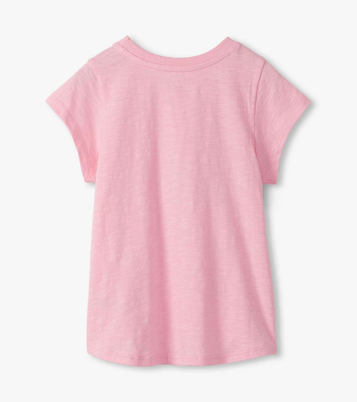 T-shirt noué sur le devant – Palmier estival