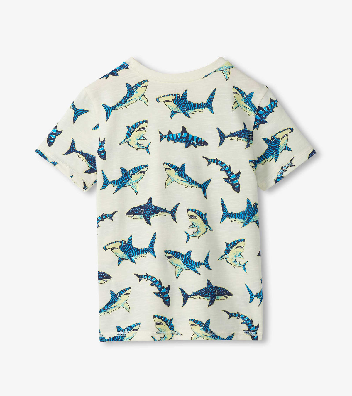 Boys Glow in the Dark Sharks Graphic Tee
