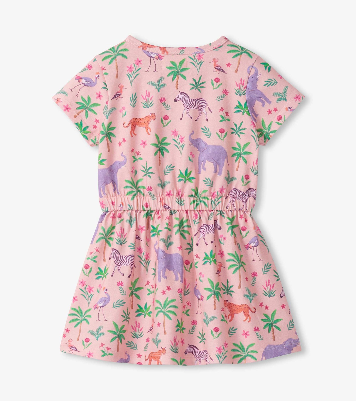 Robe à manches courtes – Safari doux