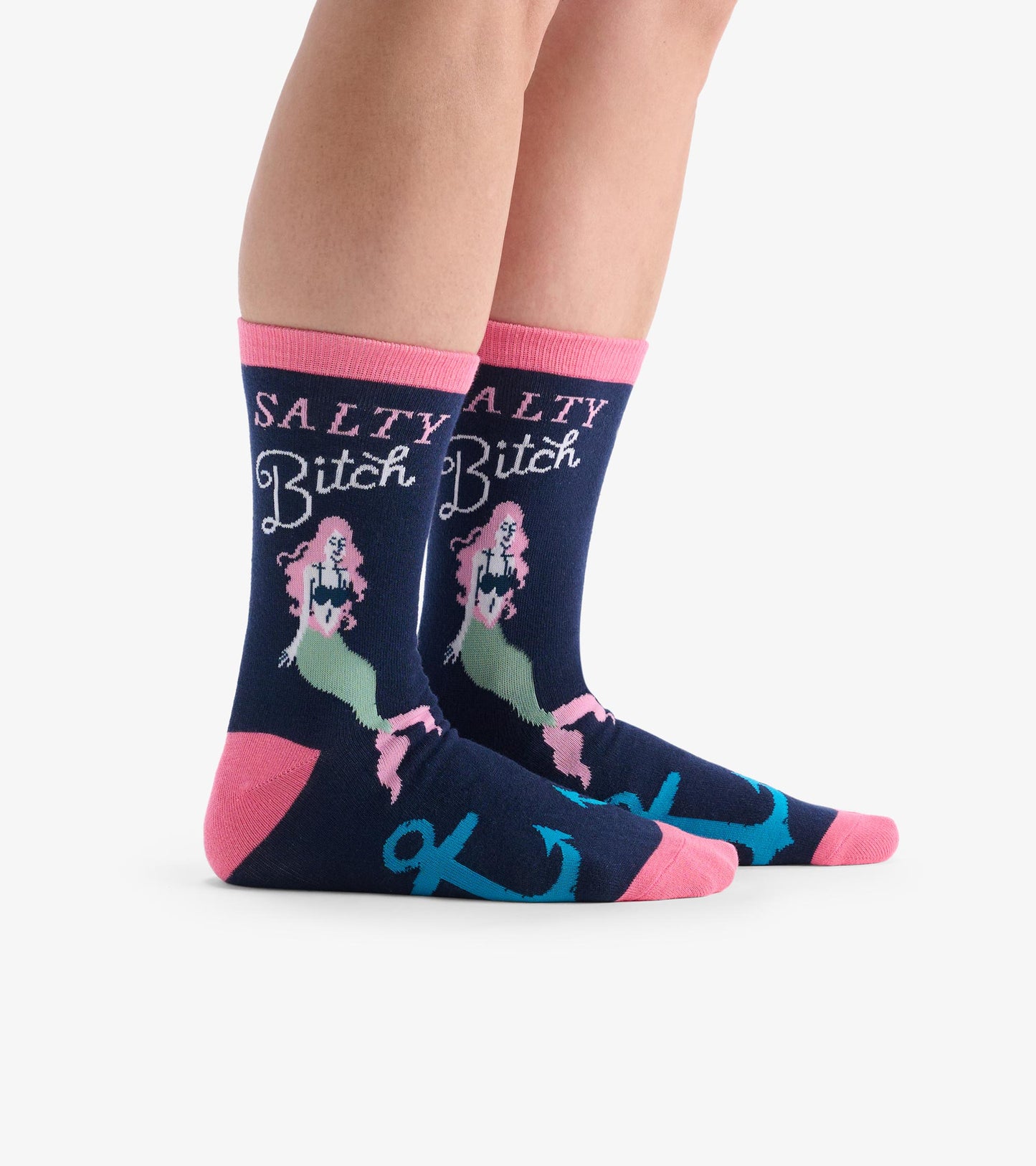 Chaussettes pour femme – Sirène « Salty Bitch »