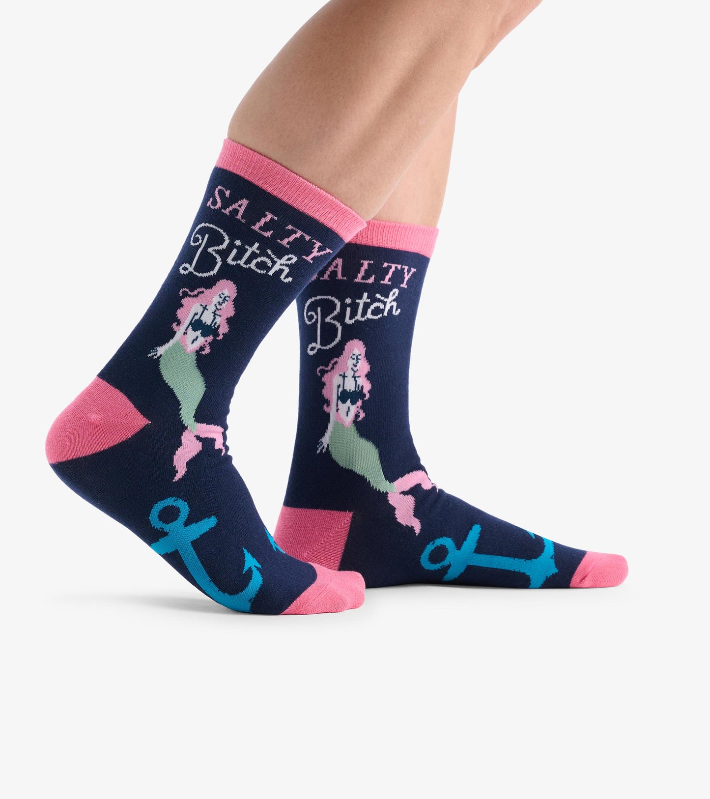 Chaussettes pour femme – Sirène « Salty Bitch »