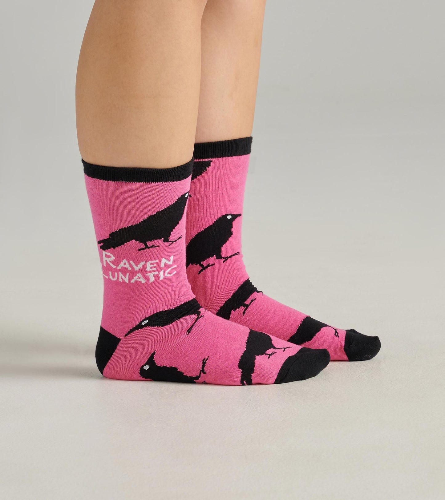 Chaussettes pour femme – Corbeau « Raven Lunatic »