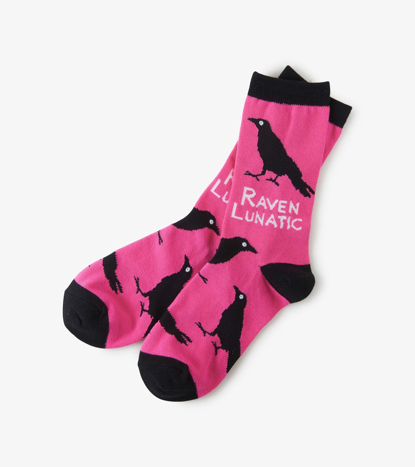 Chaussettes pour femme – Corbeau « Raven Lunatic »
