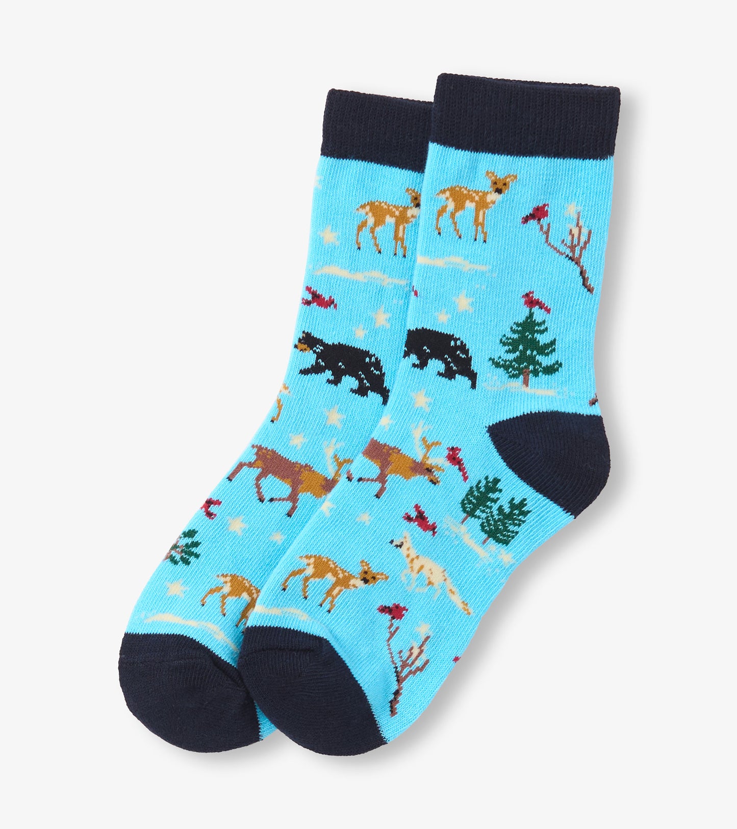 Kids Winter Wonderland Crew Socks