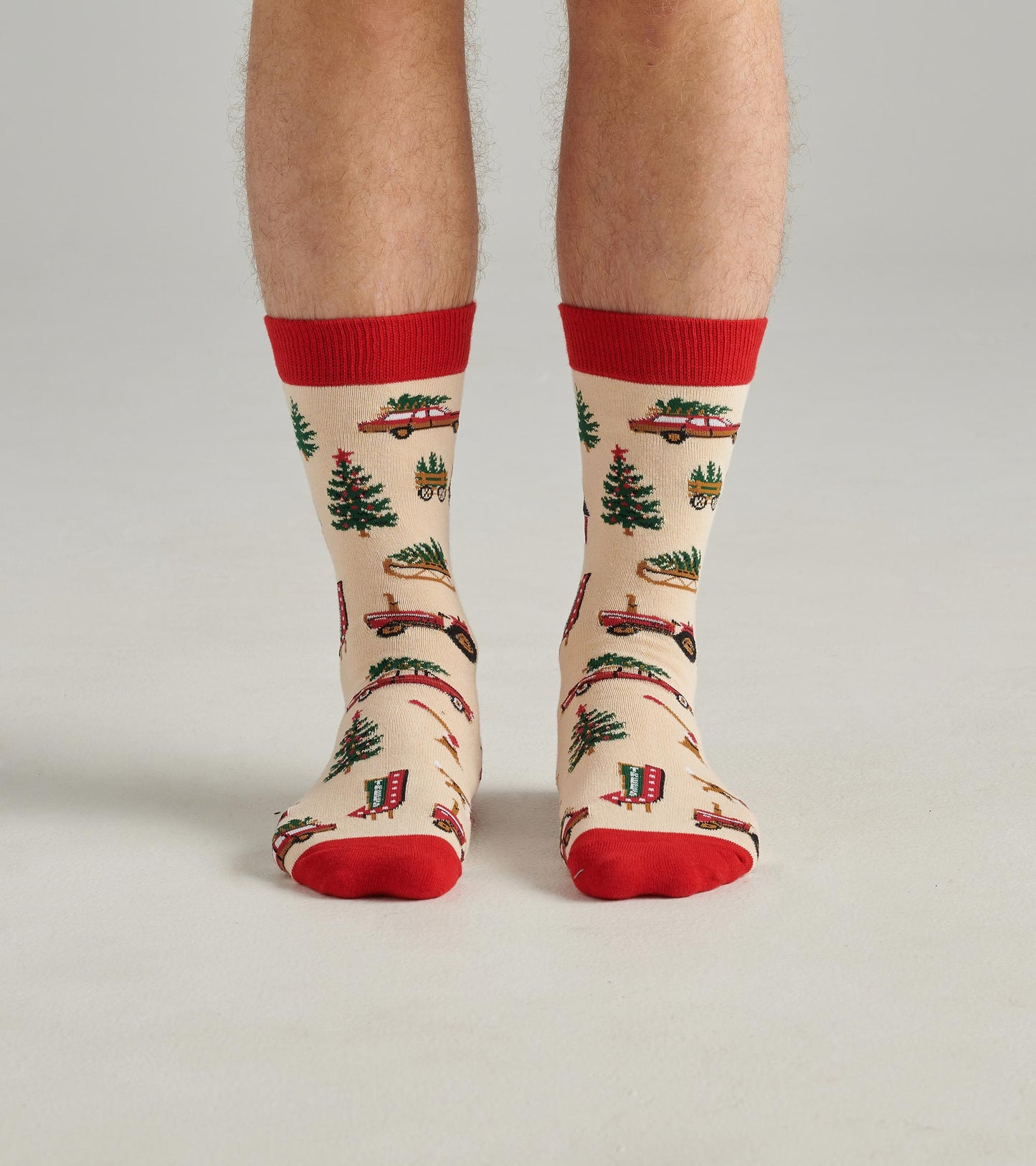 Chaussettes pour homme – Ferme d’arbres de Noël