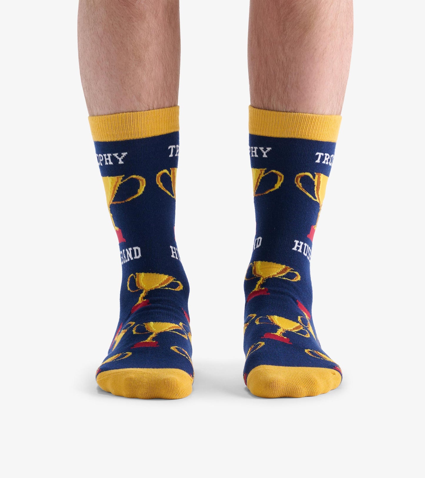 Men's Trophy Husband Crew Socks