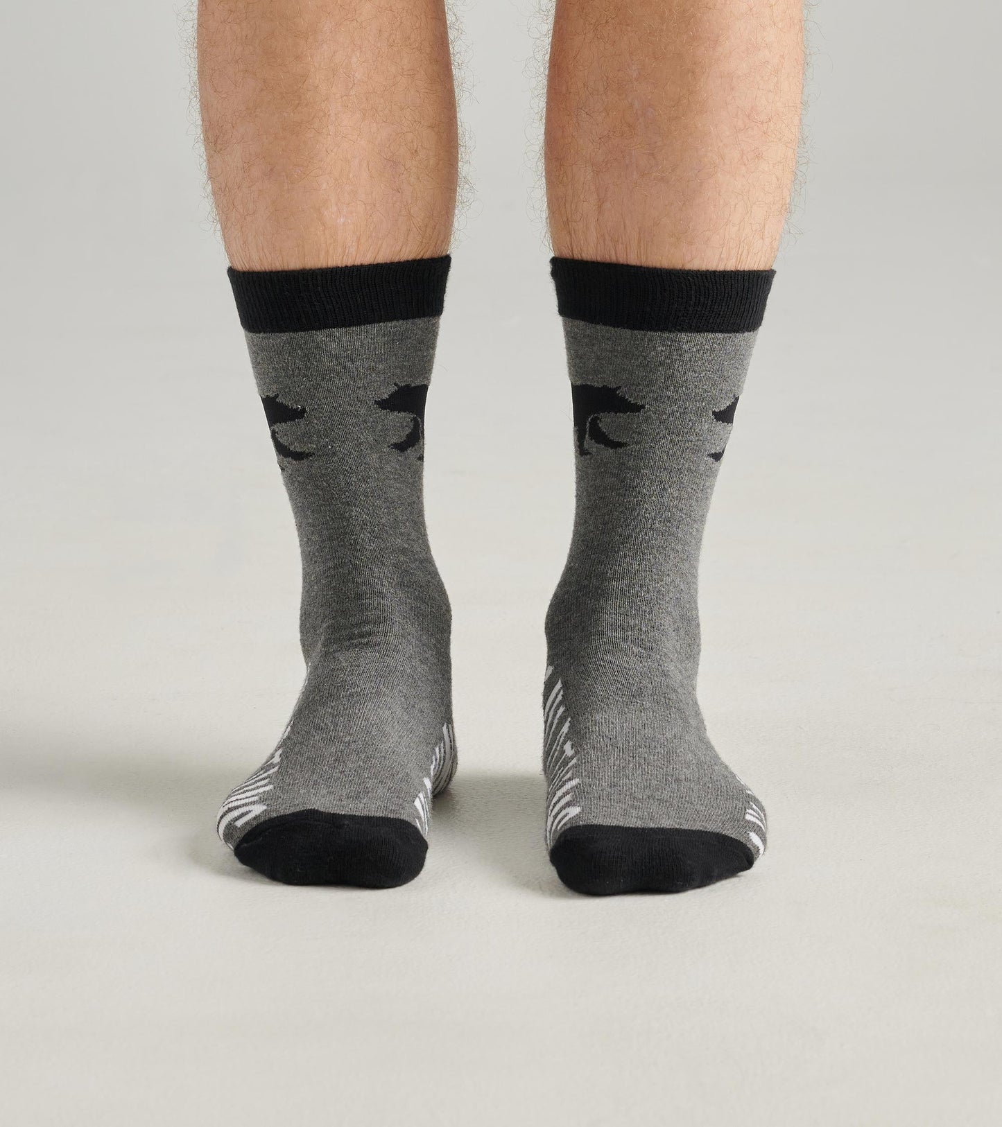 Chaussettes pour homme – Ours noir « Wild Thing »