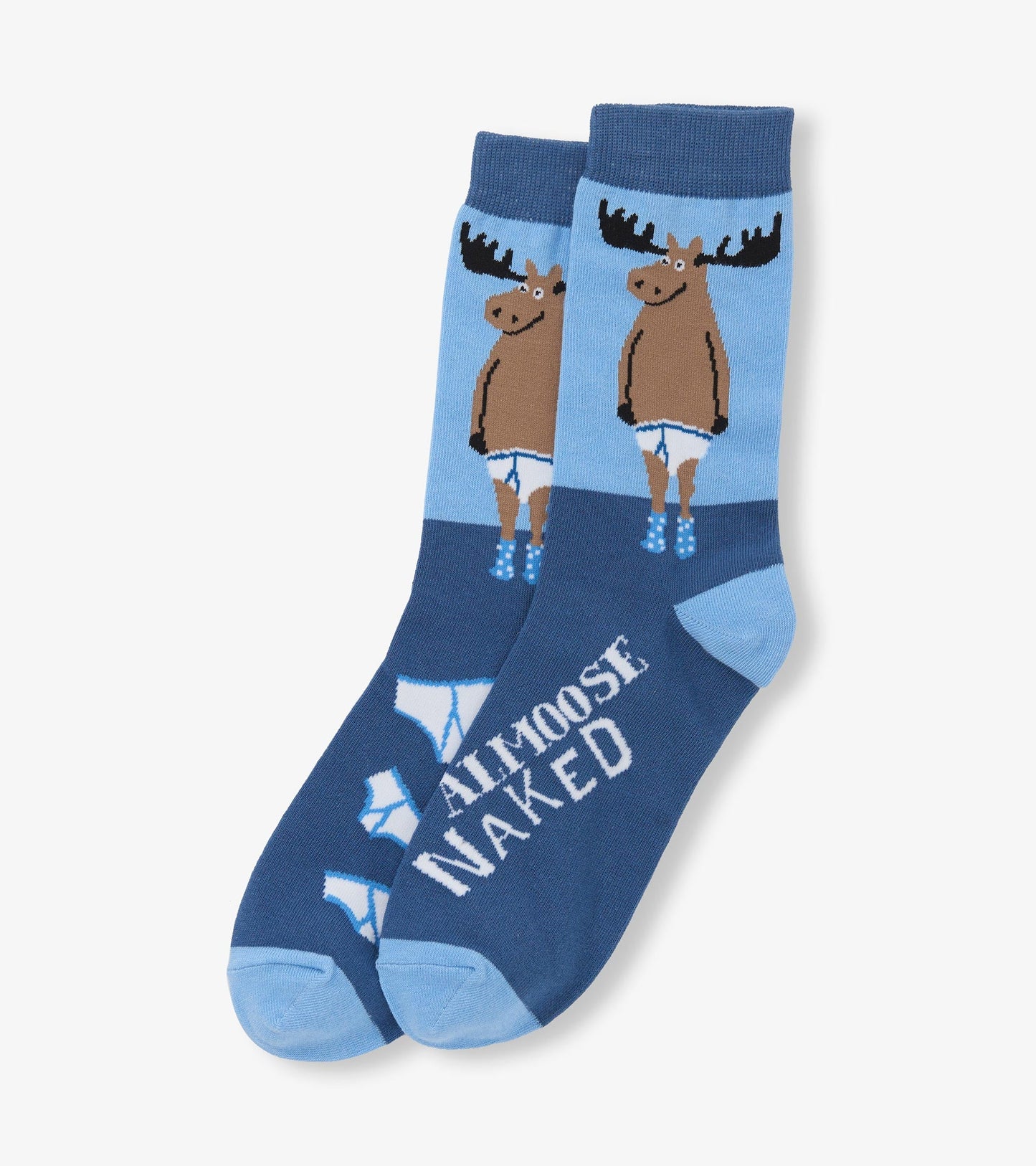 Chaussettes pour homme – Orignal « Almoose Naked »