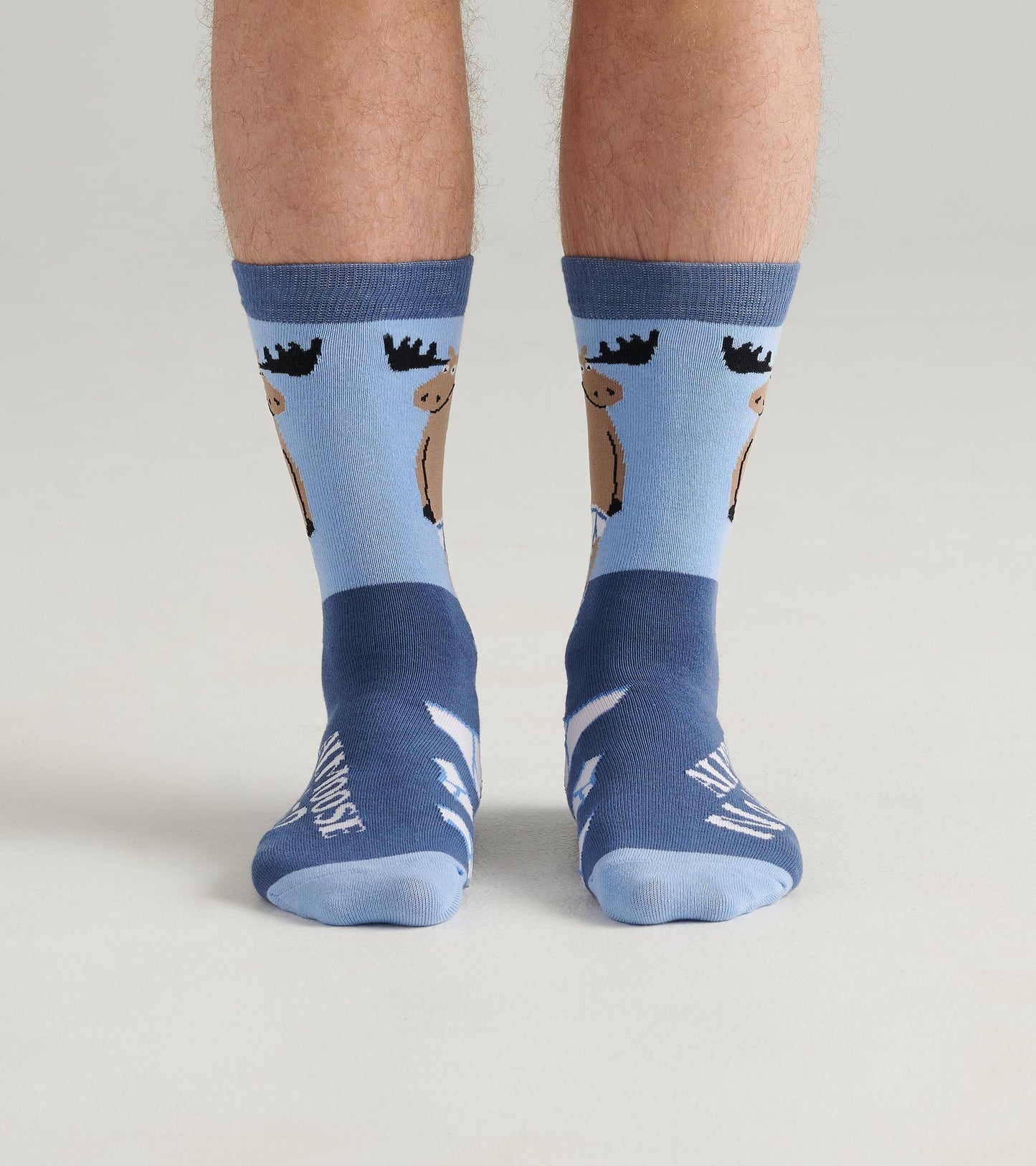 Chaussettes pour homme – Orignal « Almoose Naked »