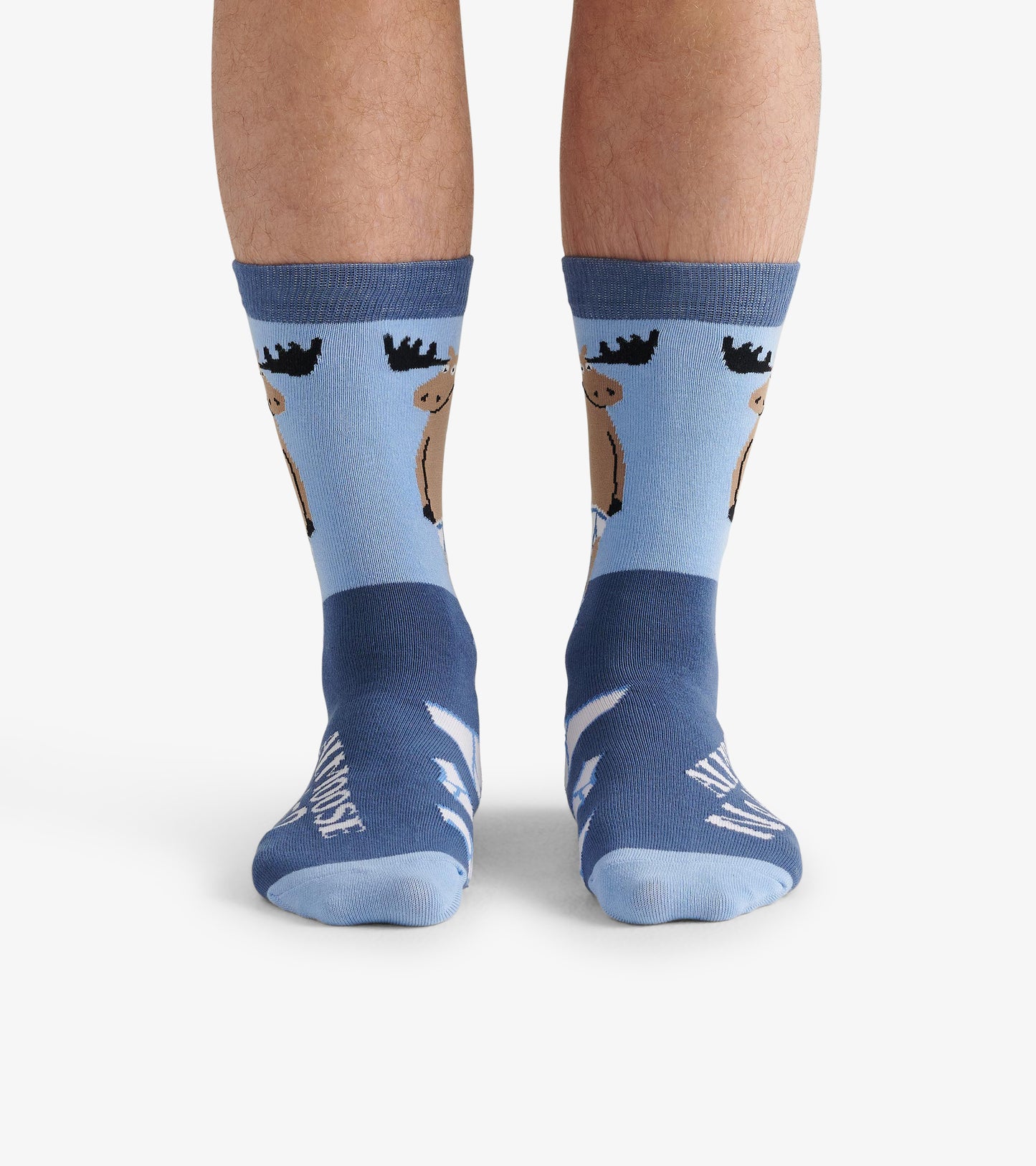 Chaussettes pour homme – Orignal « Almoose Naked »