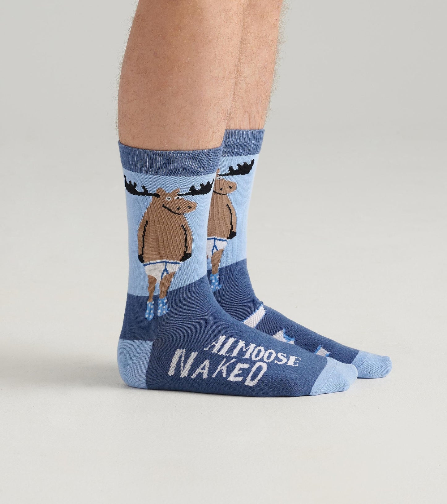 Chaussettes pour homme – Orignal « Almoose Naked »