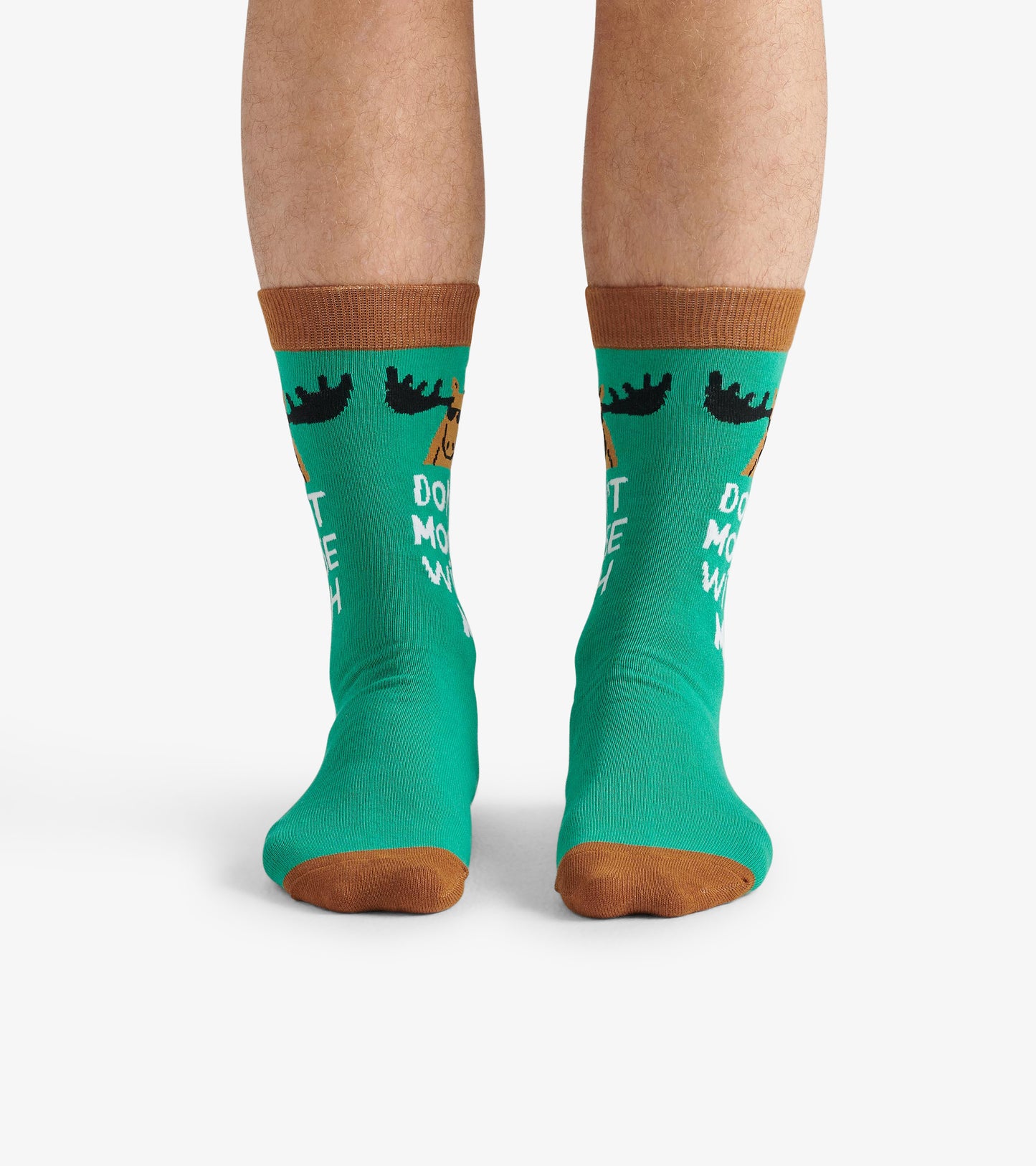 Chaussettes pour homme – Orignal « Don’t Moose with »