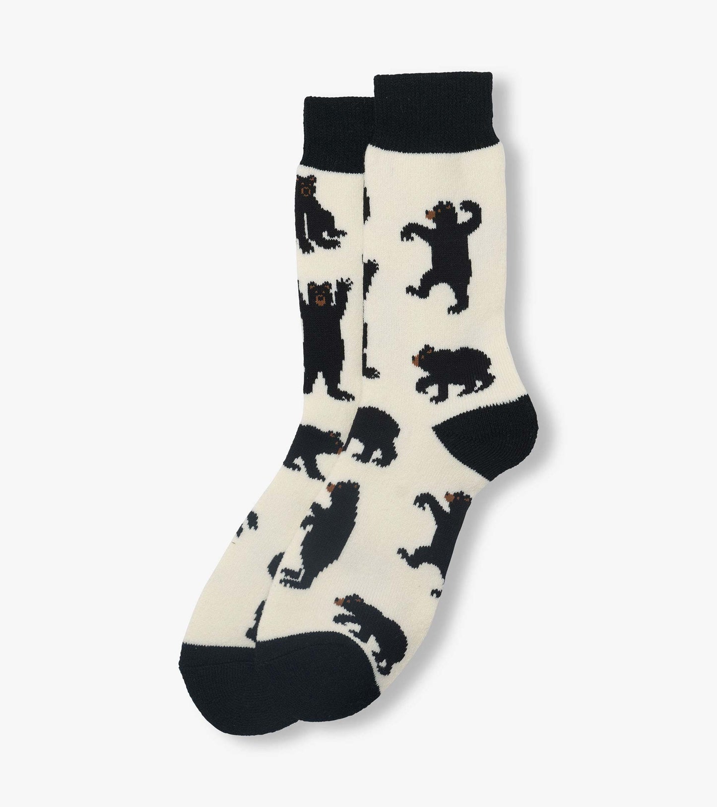 Women's Black Bears Cozy Socks