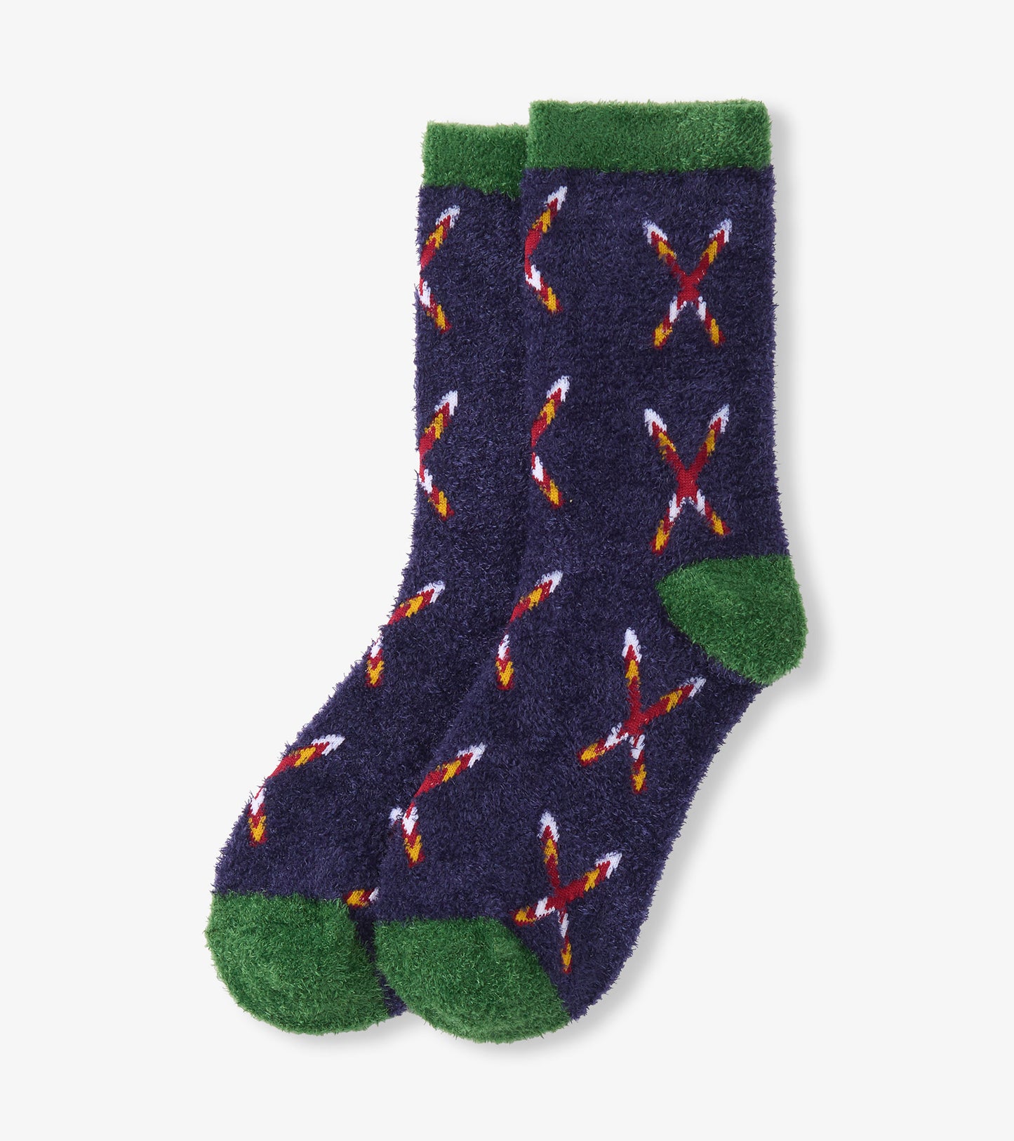 Chaussettes duveteuses – Skis croisés