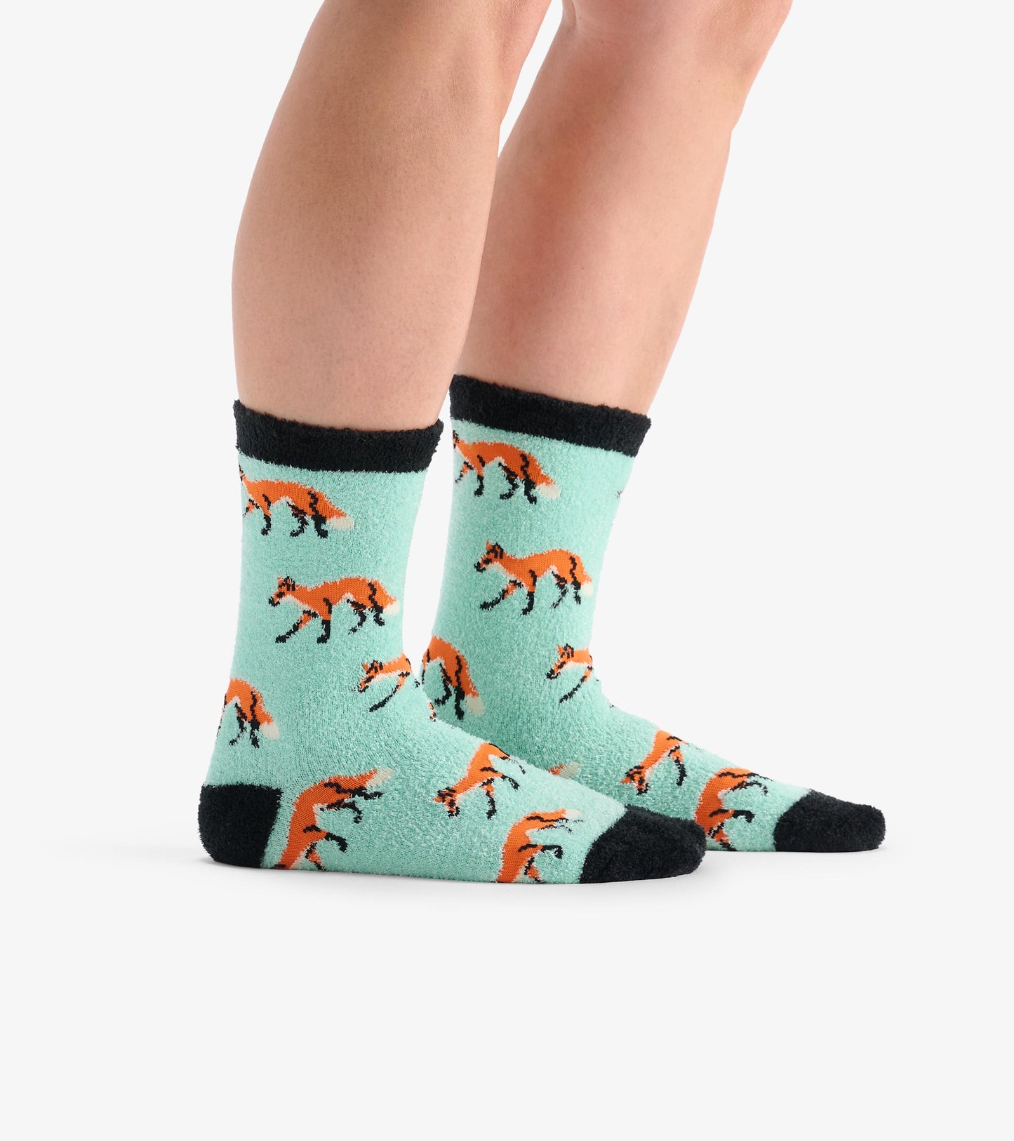 Chaussettes duveteuses – Renards