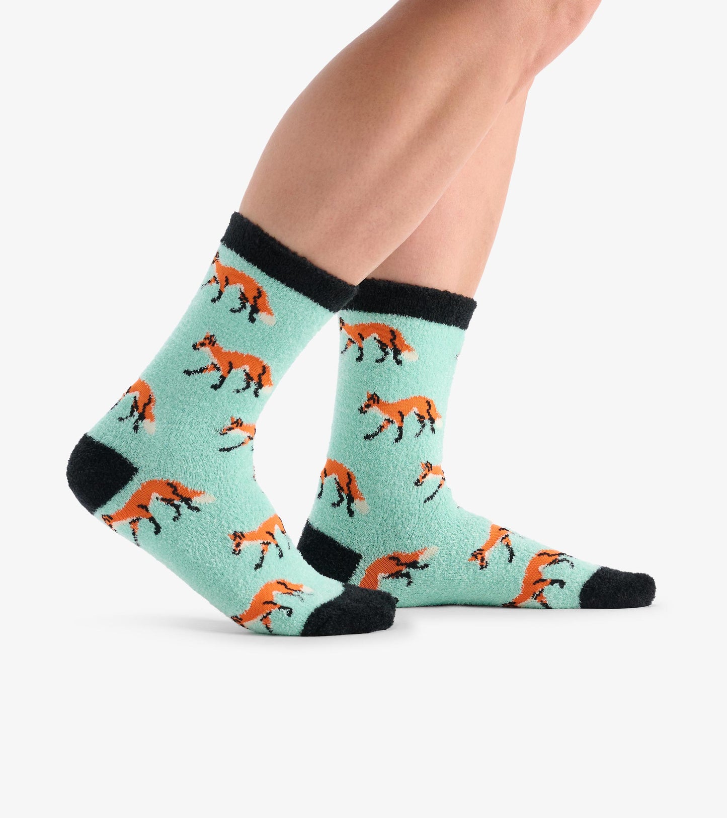 Chaussettes duveteuses – Renards