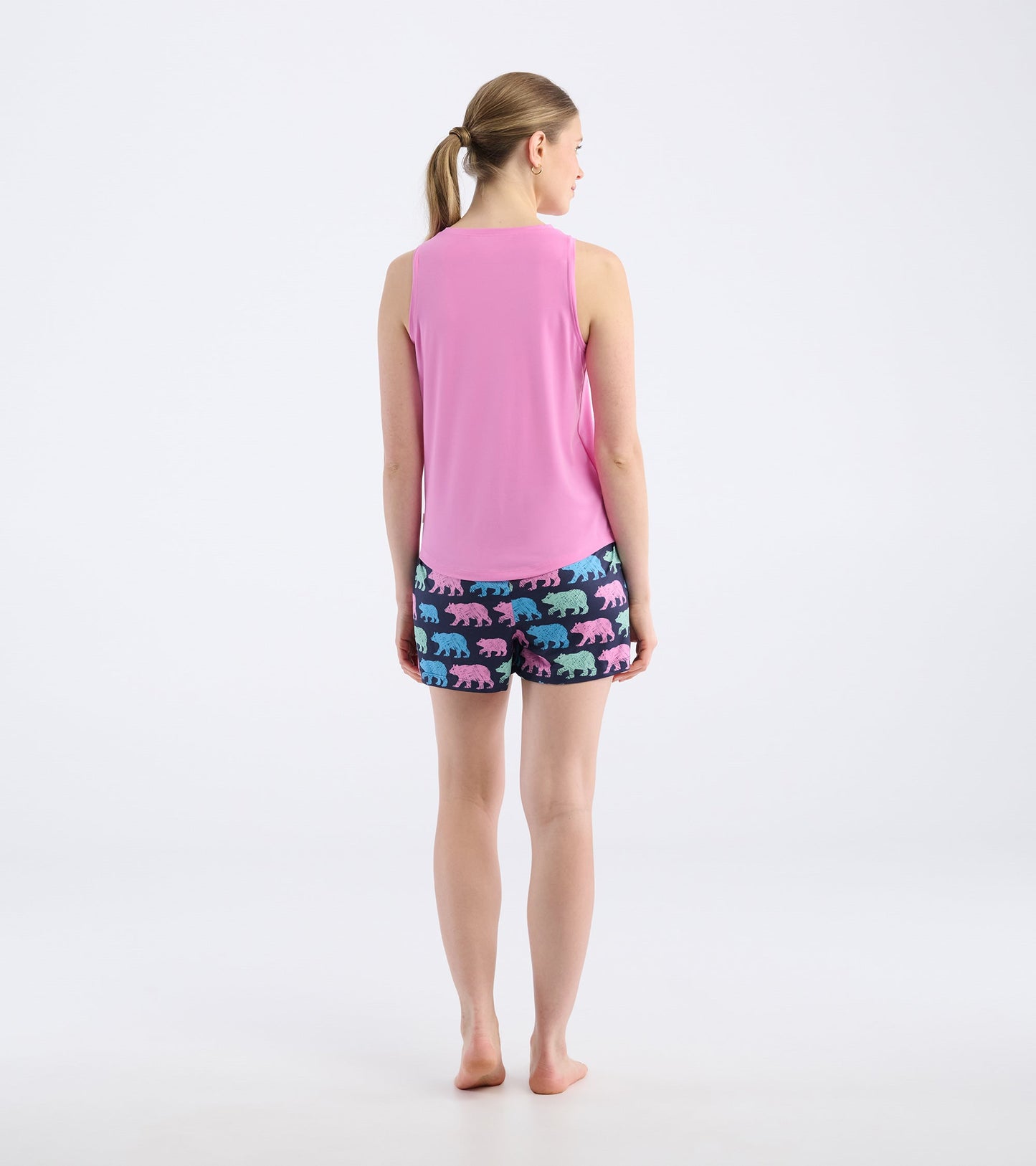 Women's Pink Pajama Tank