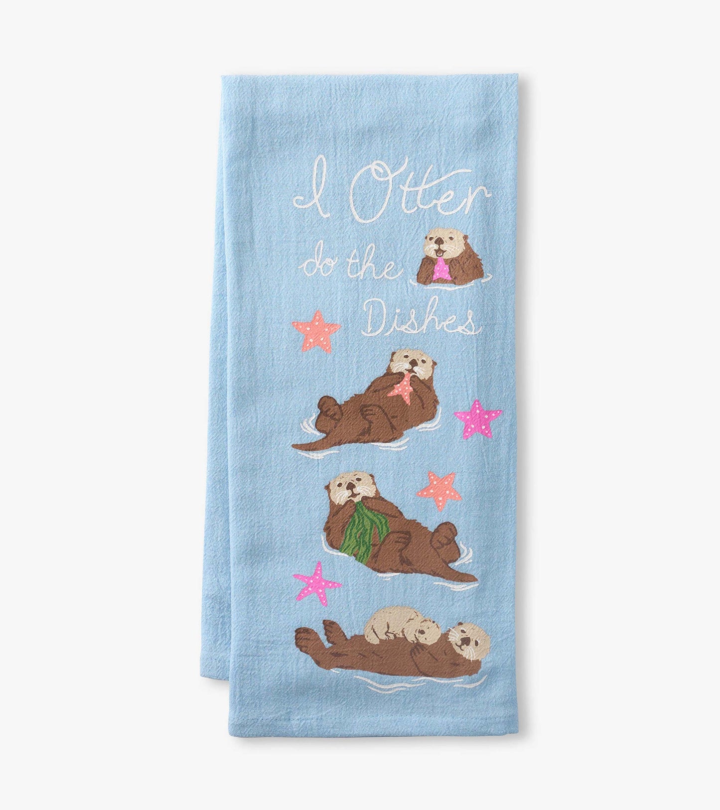 Linge à vaisselle – Loutres « Otter Do The Dishes »