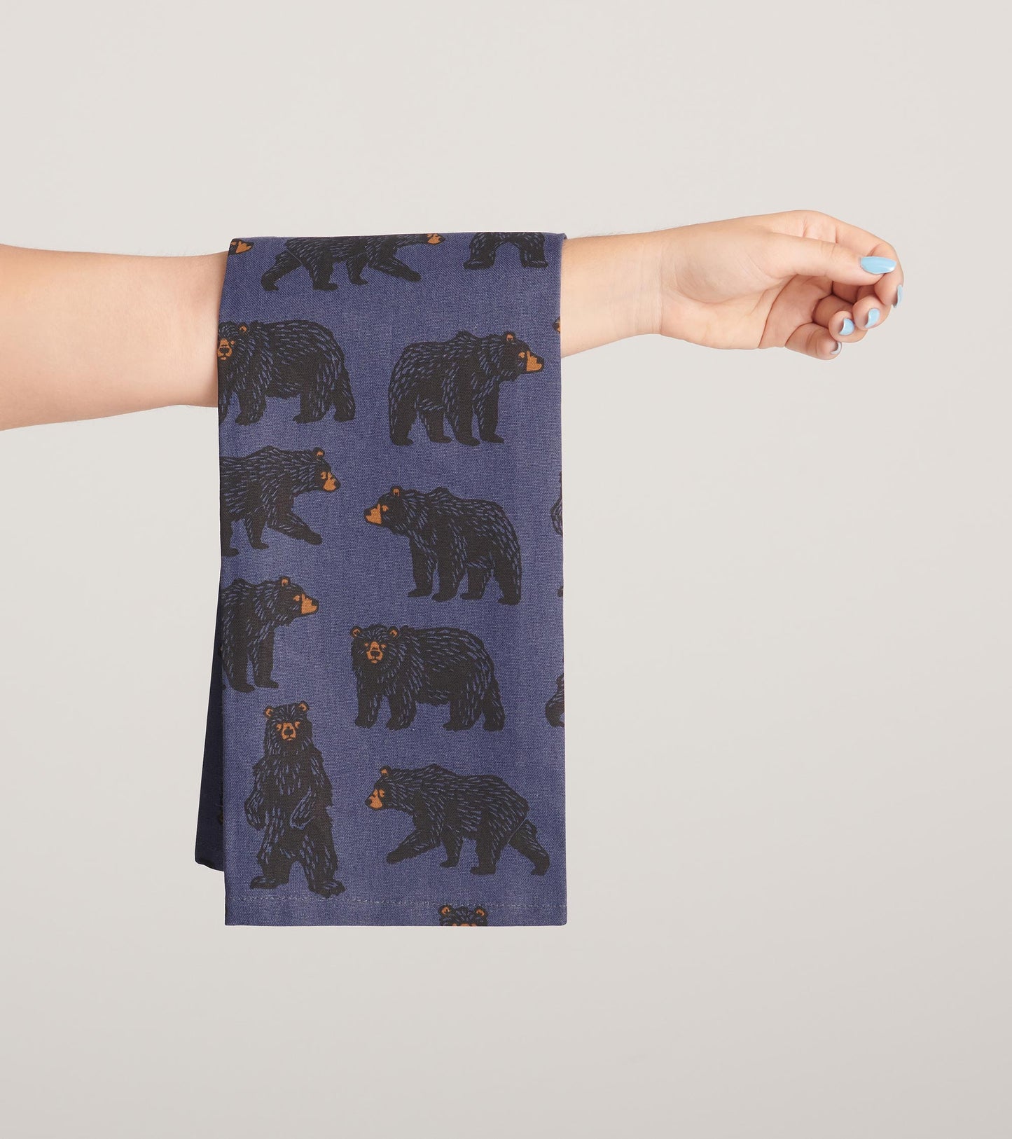 Wild Bears Tea Towel