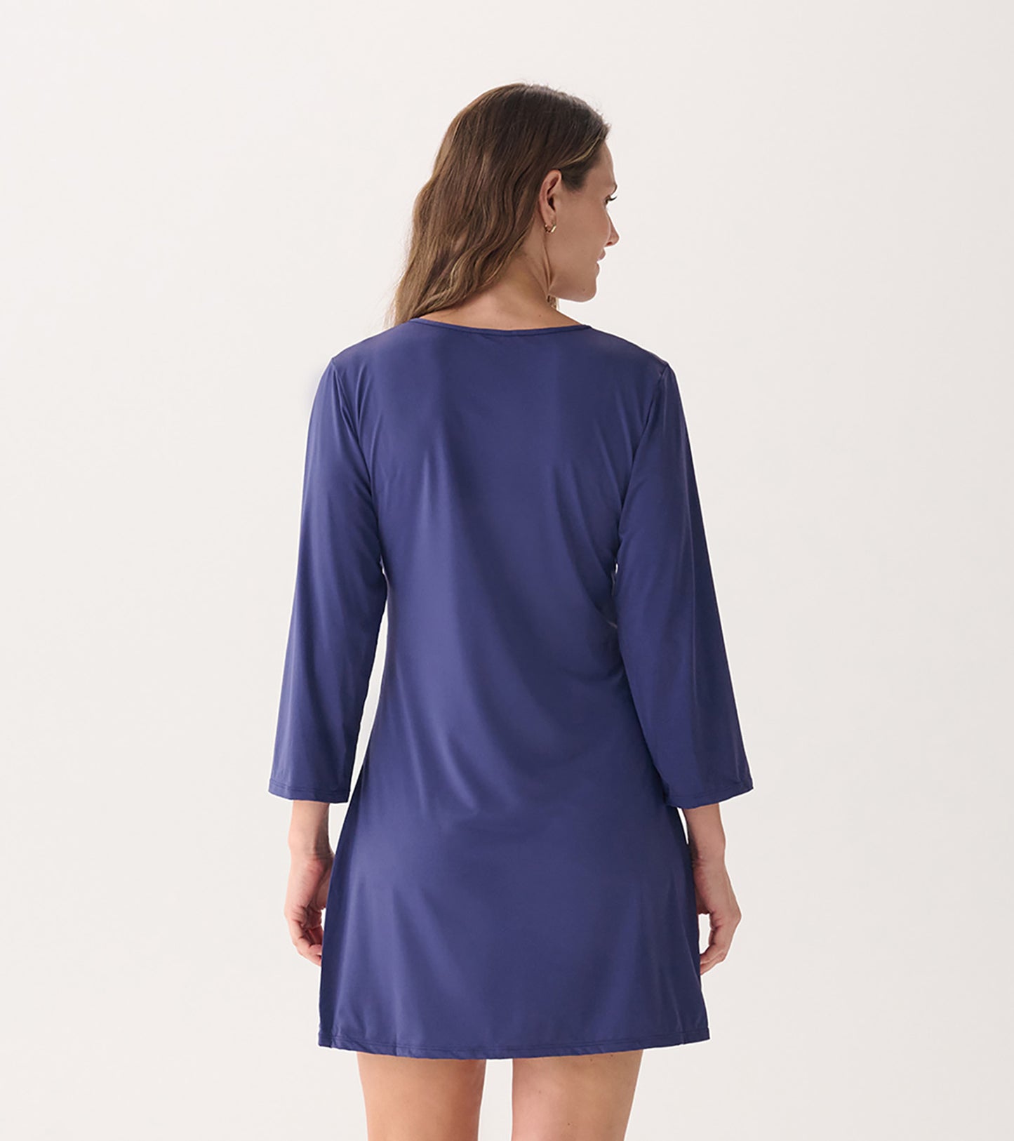 Robe de plage – Bleu patriote