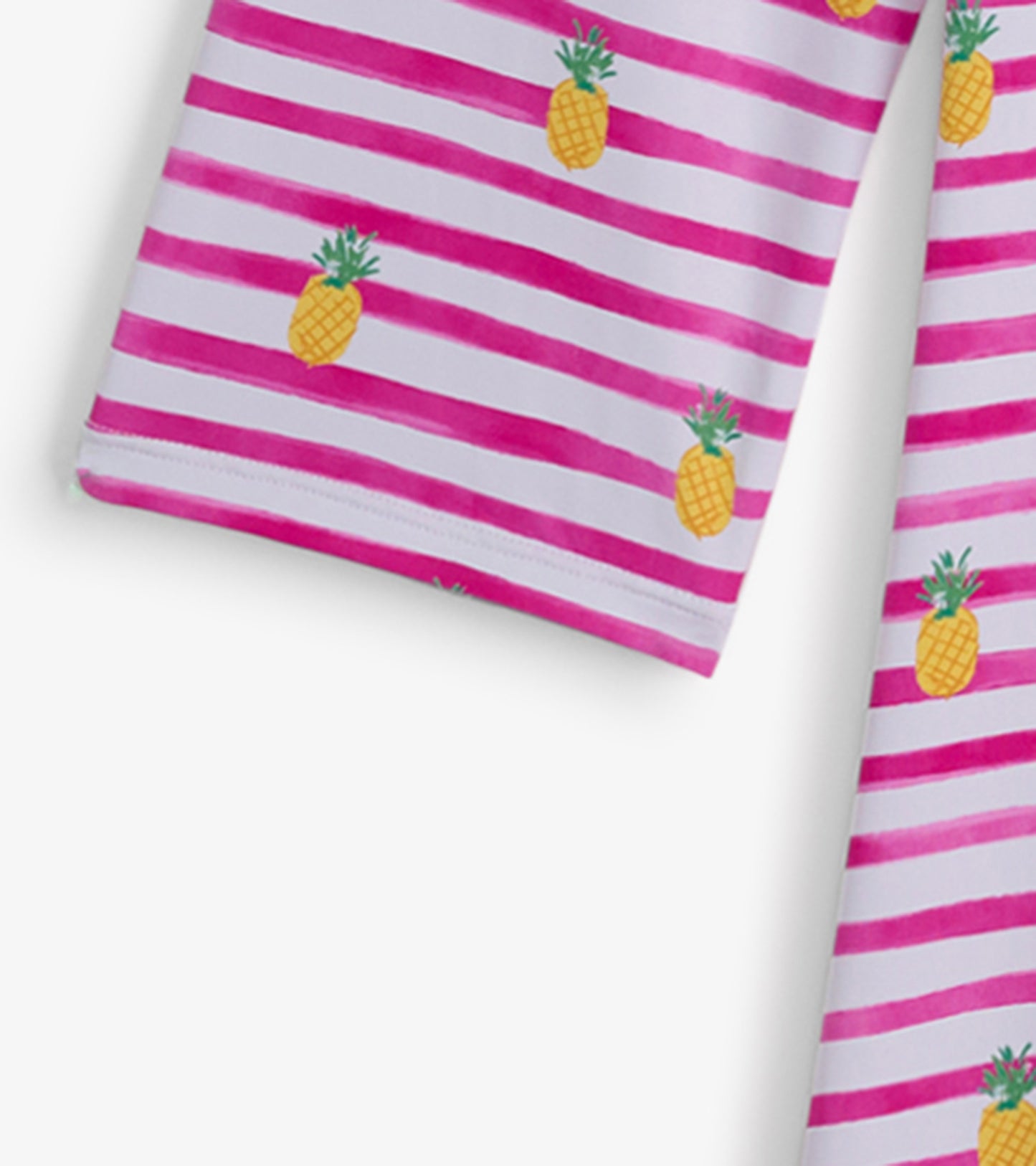 Robe de plage – Rayures ananas