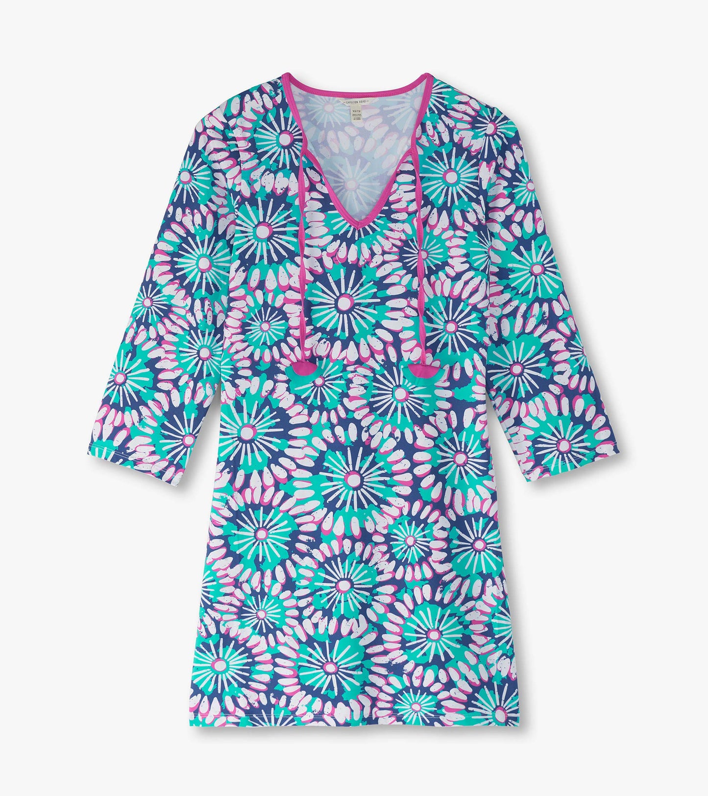 Robe de plage – Cadrans solaires d’inspiration mandala