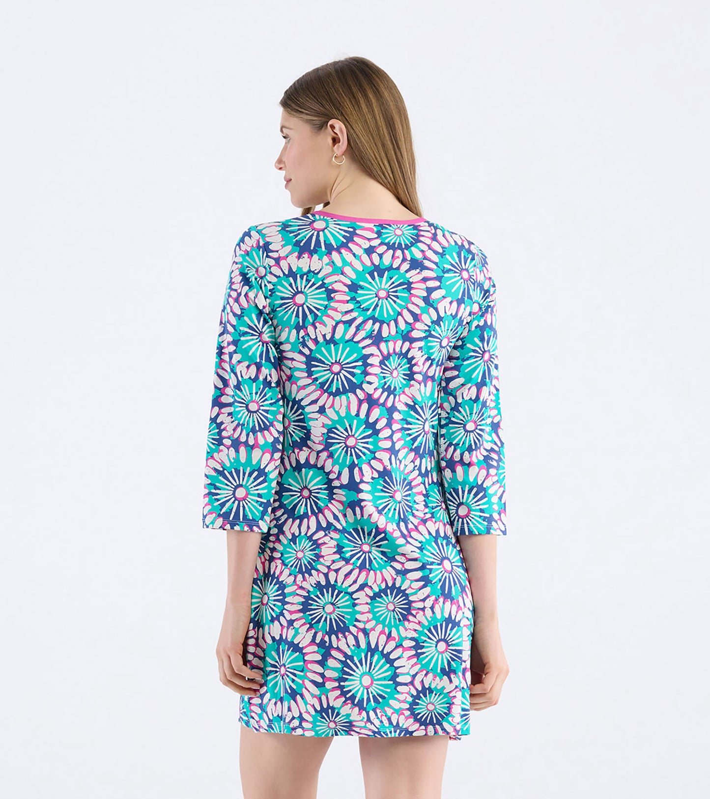 Robe de plage – Cadrans solaires d’inspiration mandala