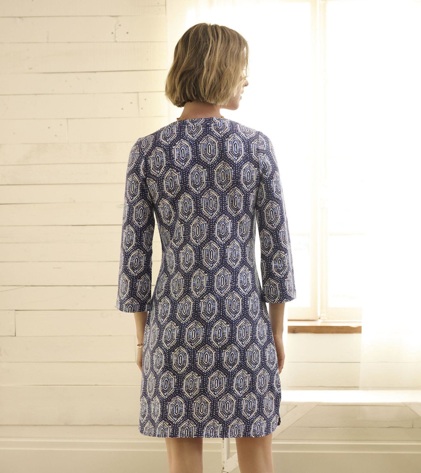 Robe Ashley – Batik géométrique