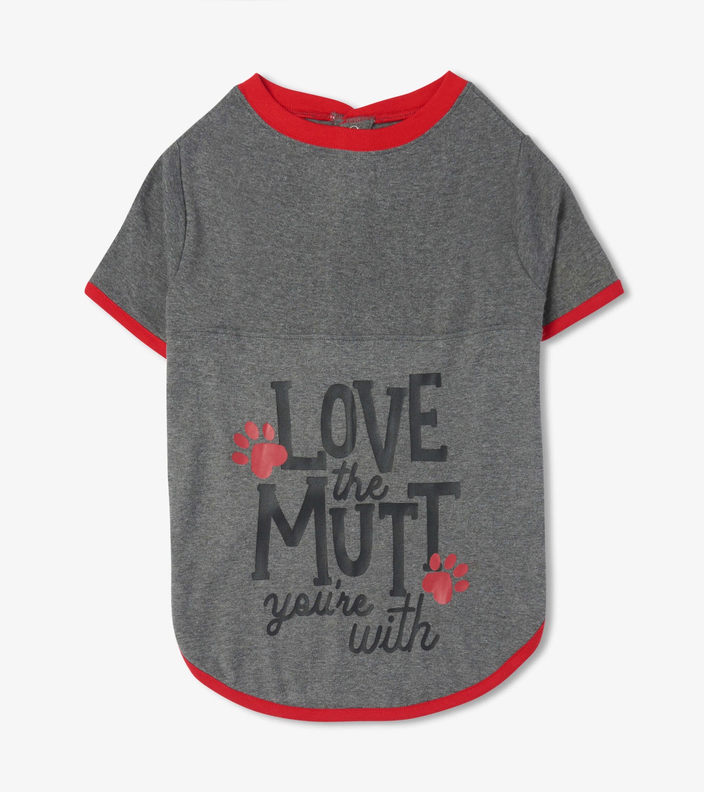 T-shirt pour chien – Empreintes « Love The Mutt »