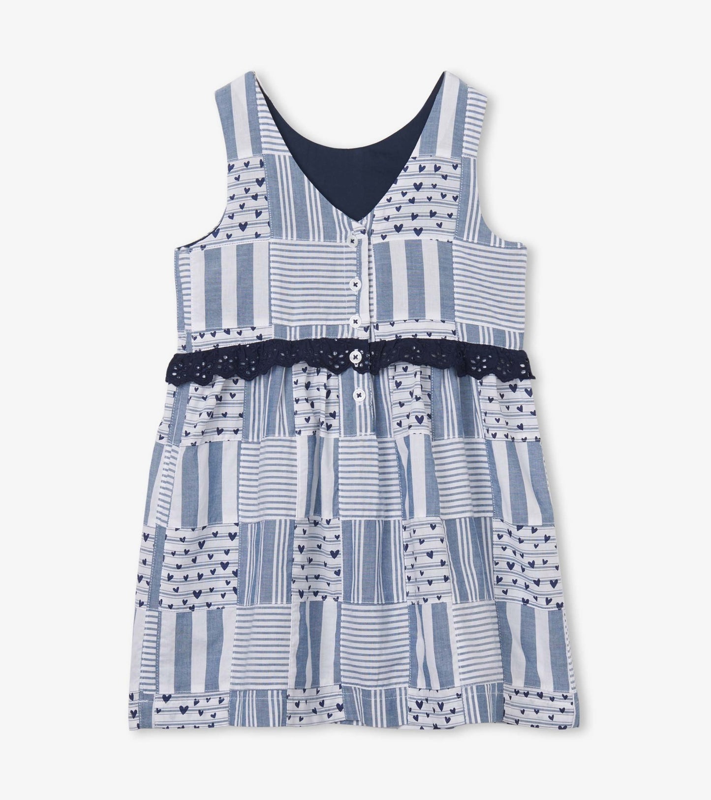 Blue Madras Dress