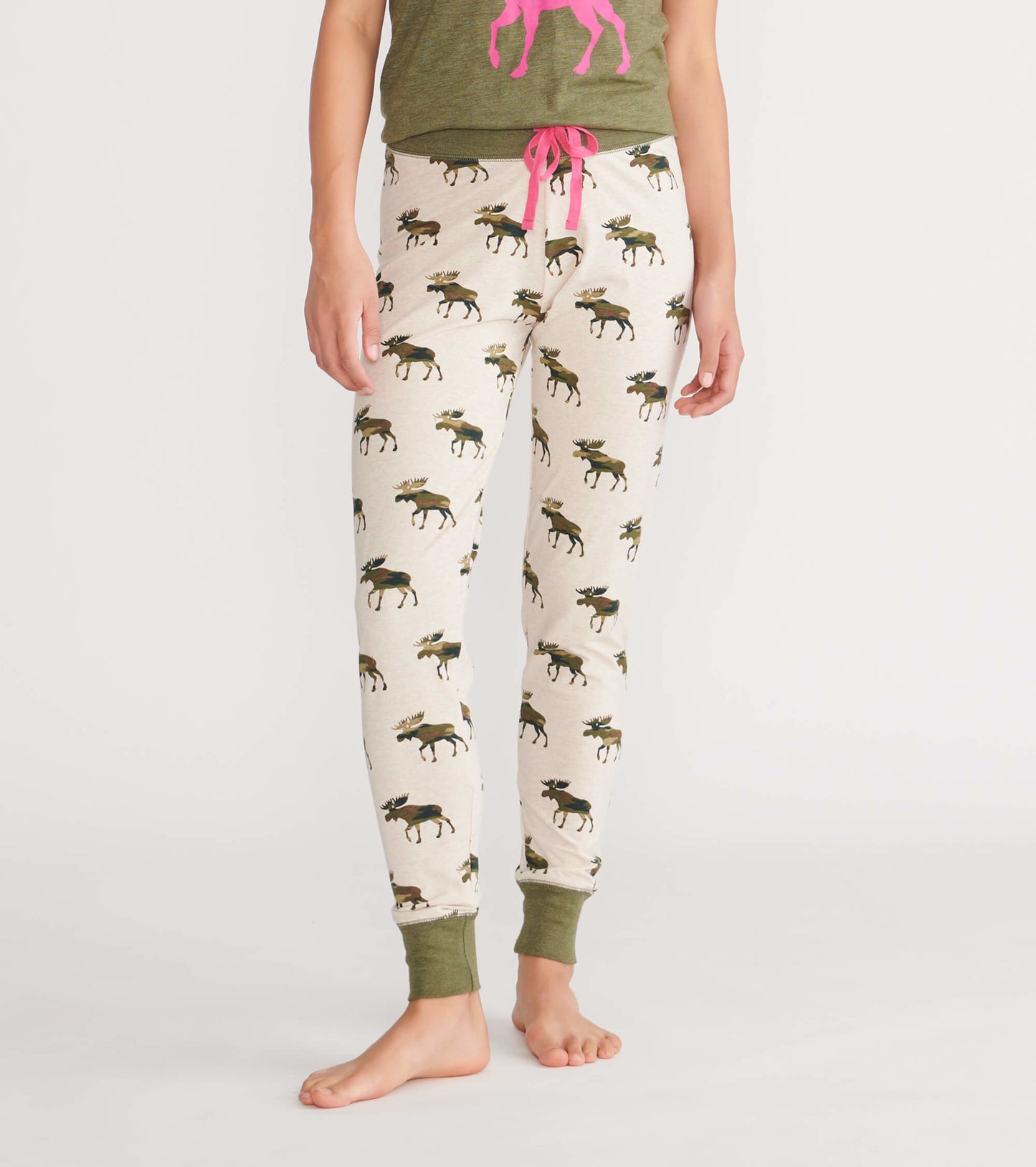 Legging de nuit pour femme – Orignaux des bois