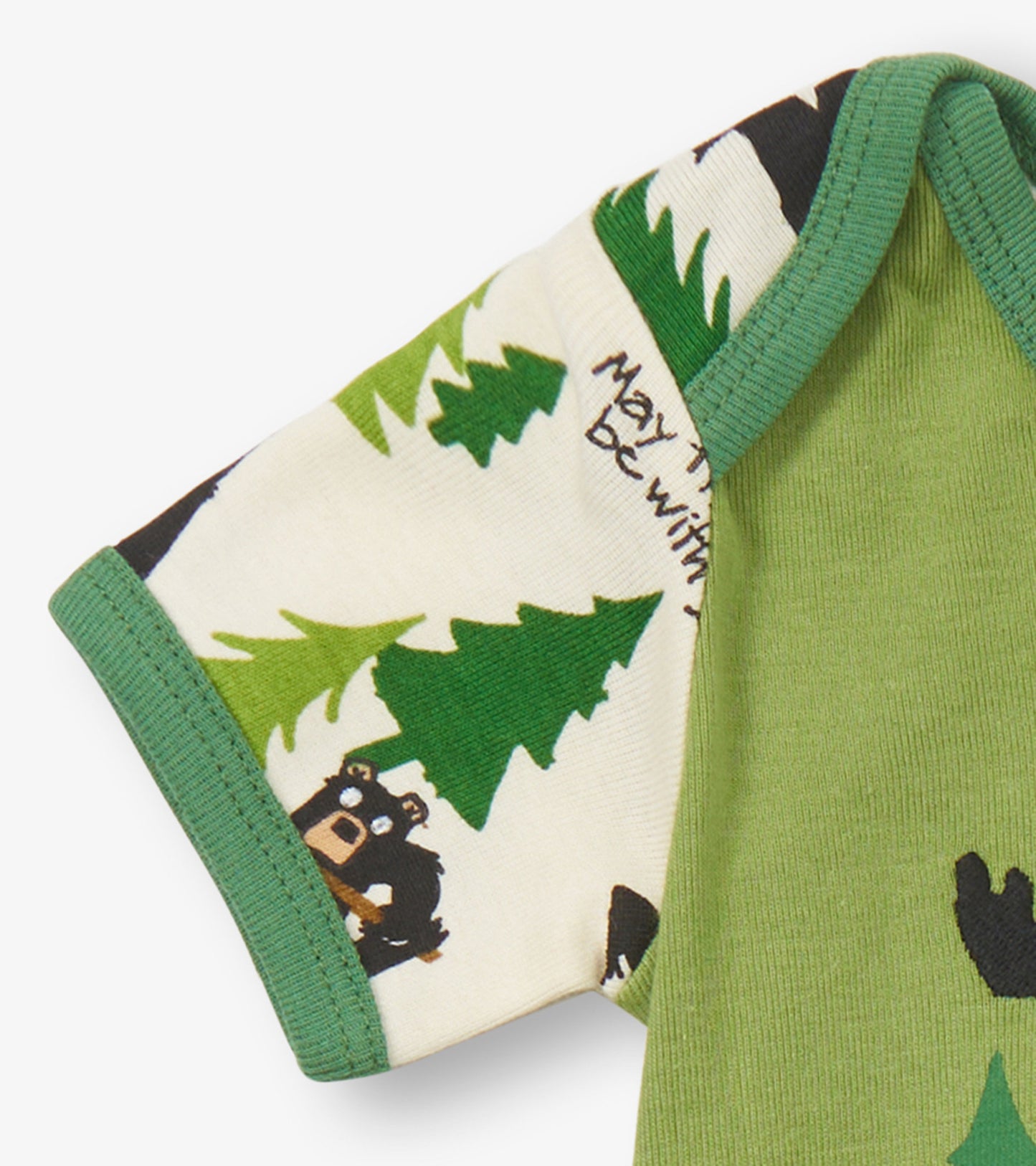 Cache-couche et bonnet – Animaux des bois « May the Forest Be With you »
