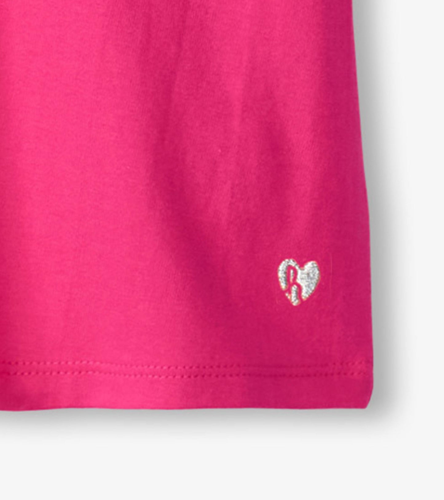 T-shirt à manches torsadées – Fuchsia