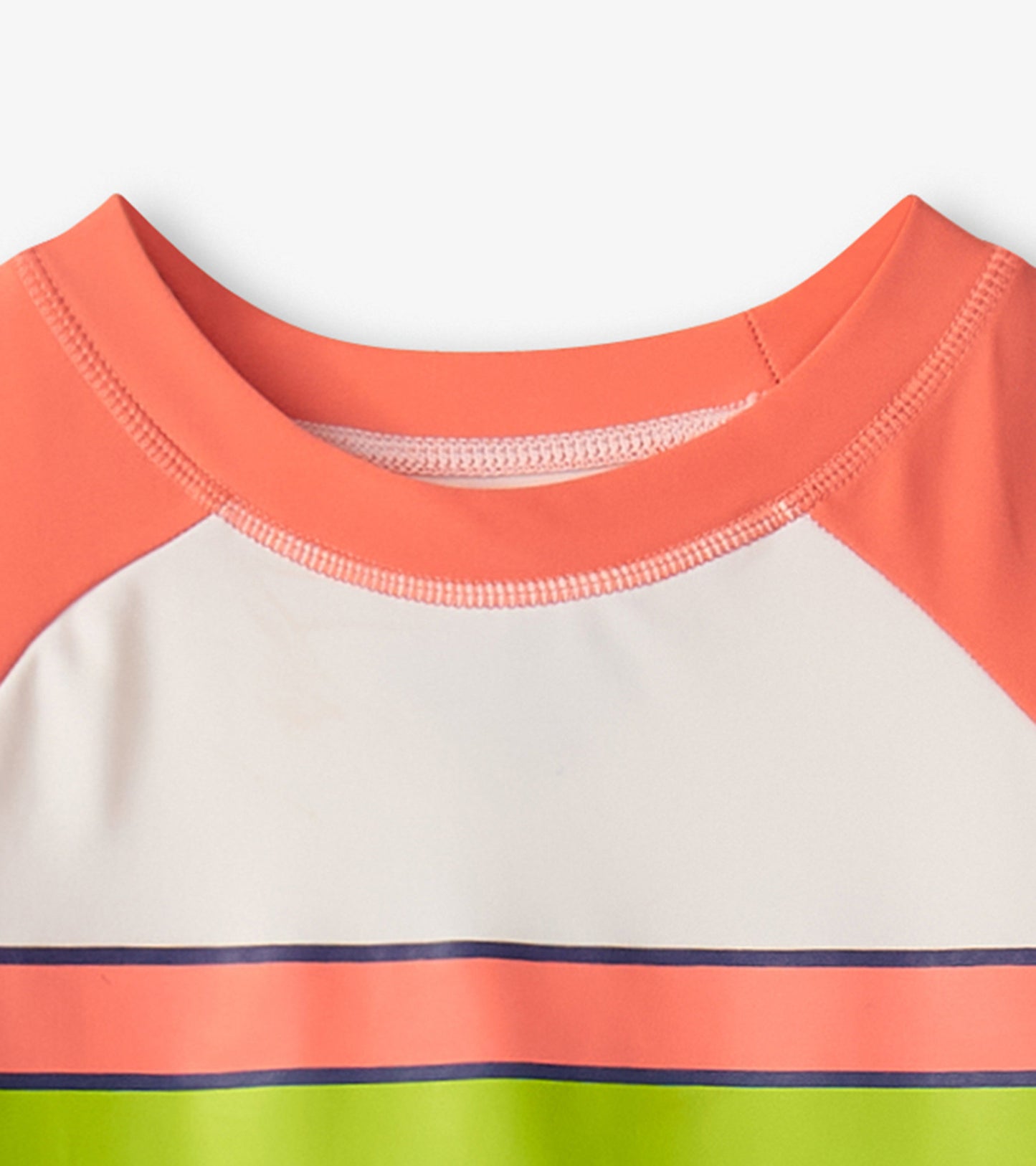 Boys Surfer Stripes Short Sleeve Rashguard