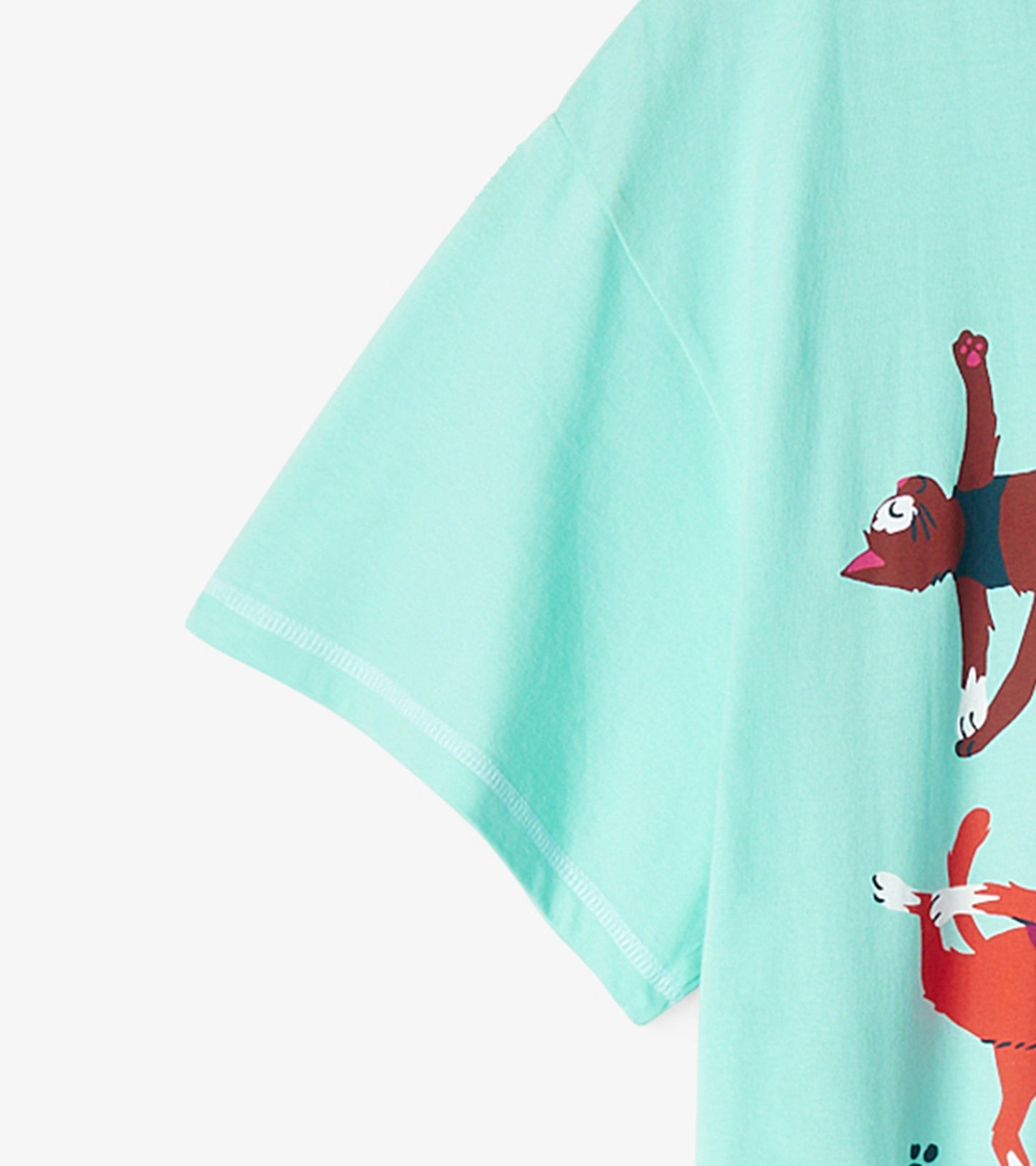 Chemise de nuit pour femme – Chats « Yoga Pawsitions »